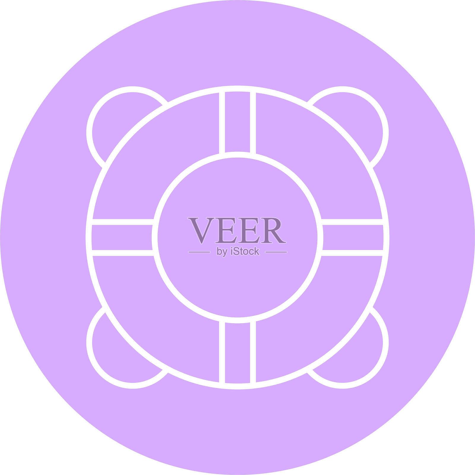 浮标线圈图标插画图片素材