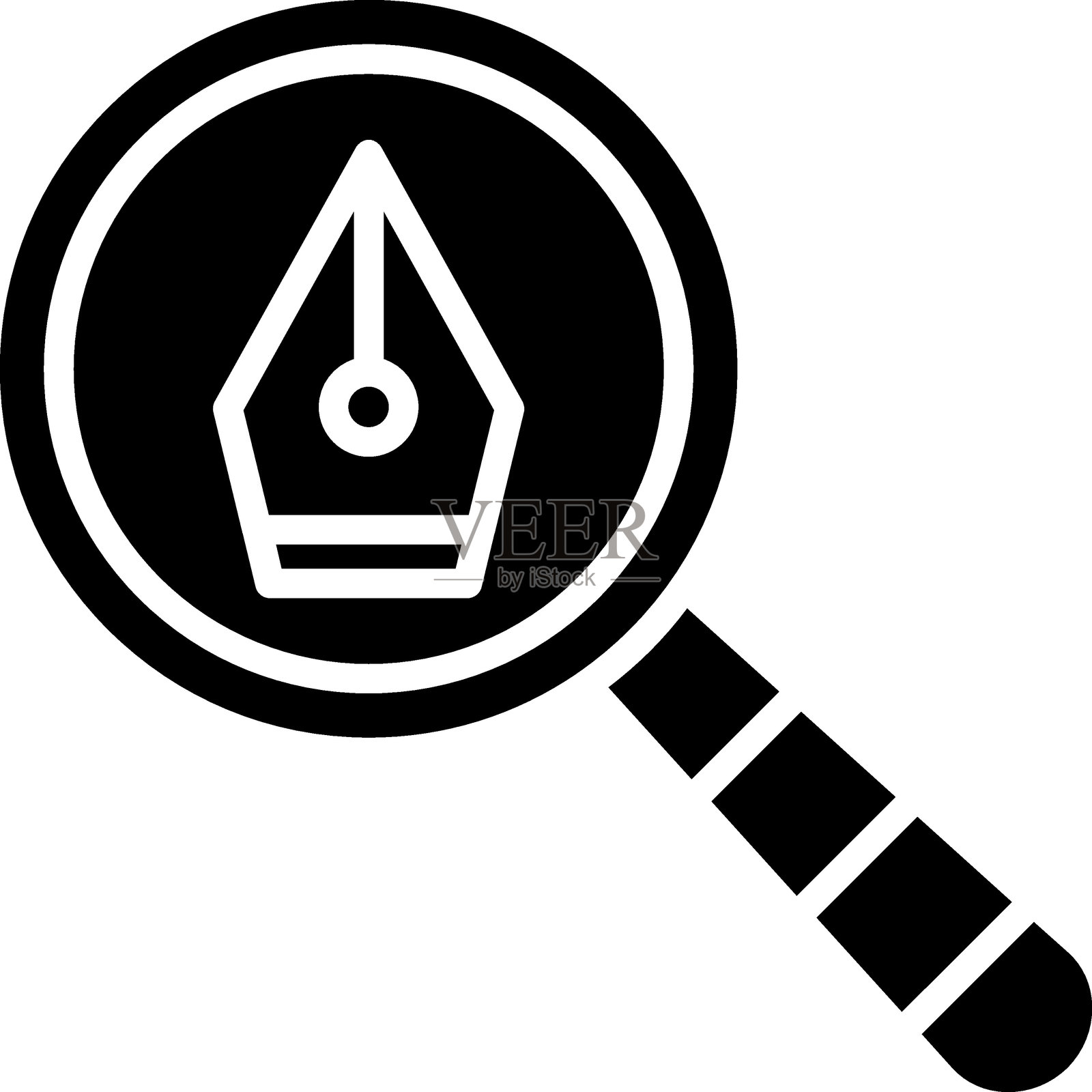 矢量设计研究图标风格插画图片素材