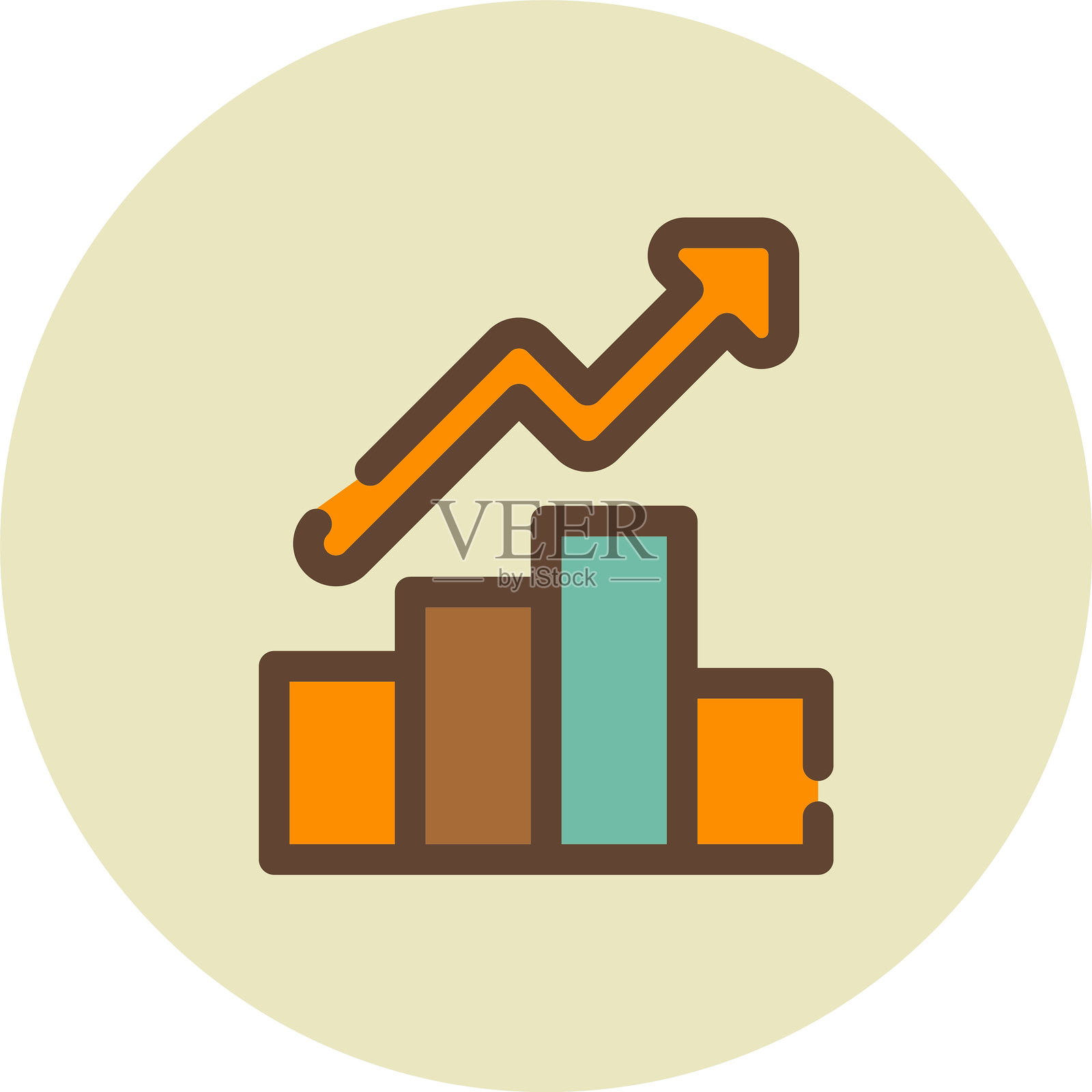 增长黑客图标插画图片素材