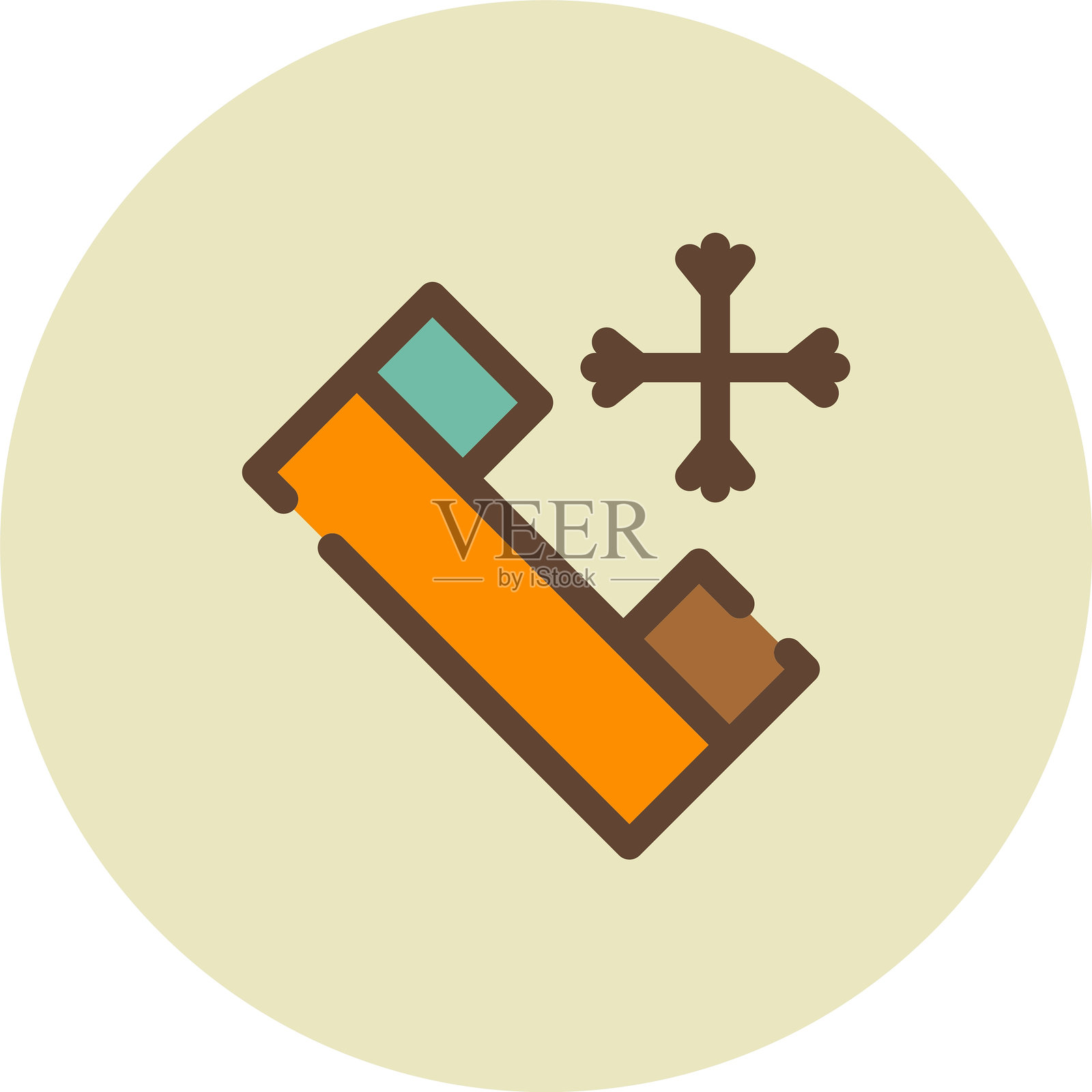 冷拨电话图标插画图片素材