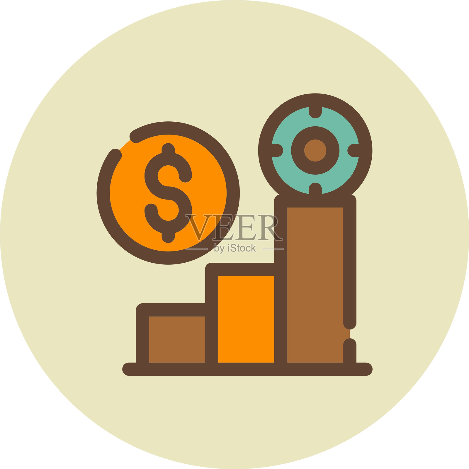 挑战图标插画图片素材