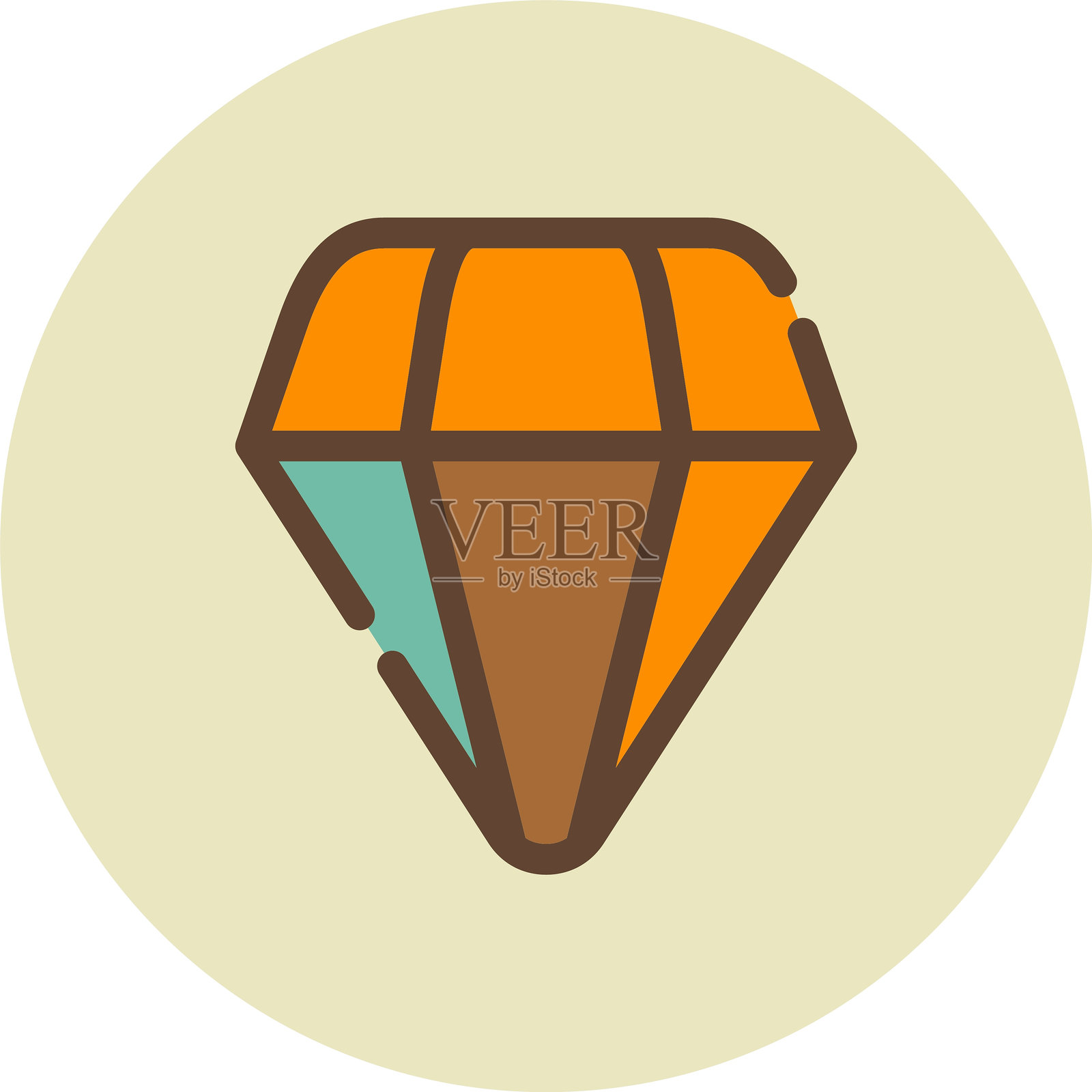 钻石图标插画图片素材