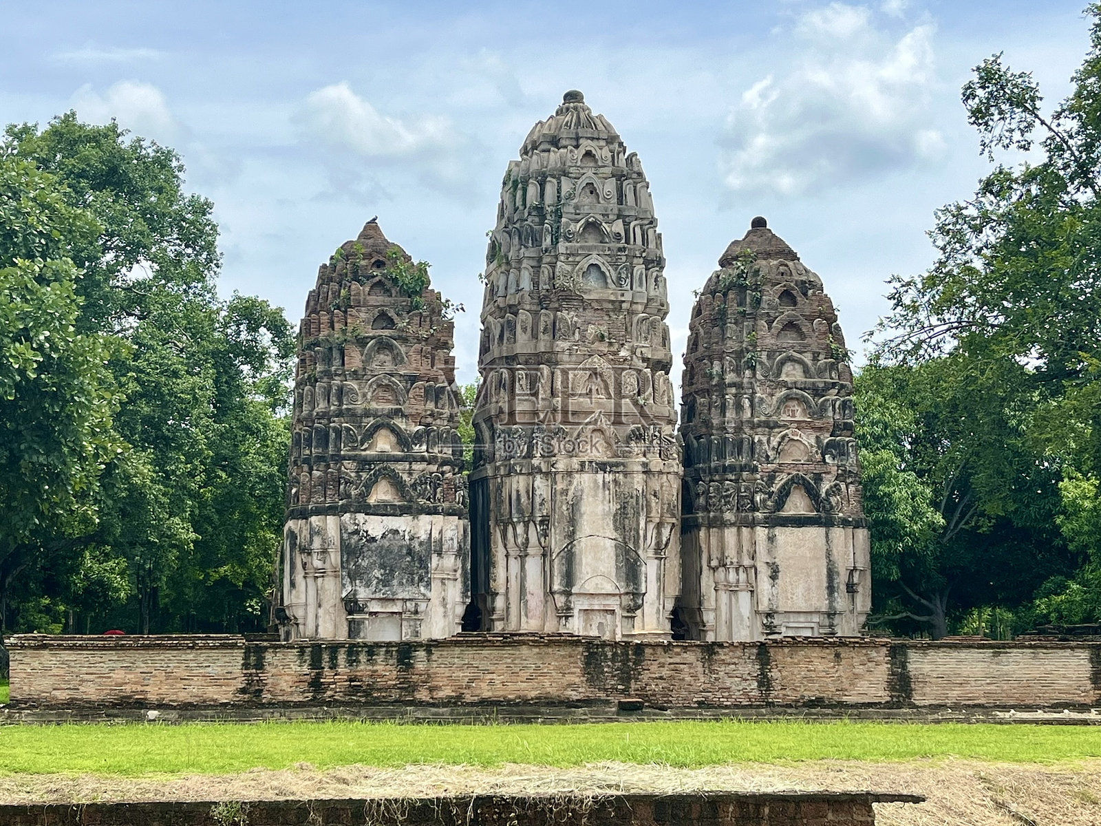 泰国 - 苏科特泰(西萨瓦寺)照片摄影图片