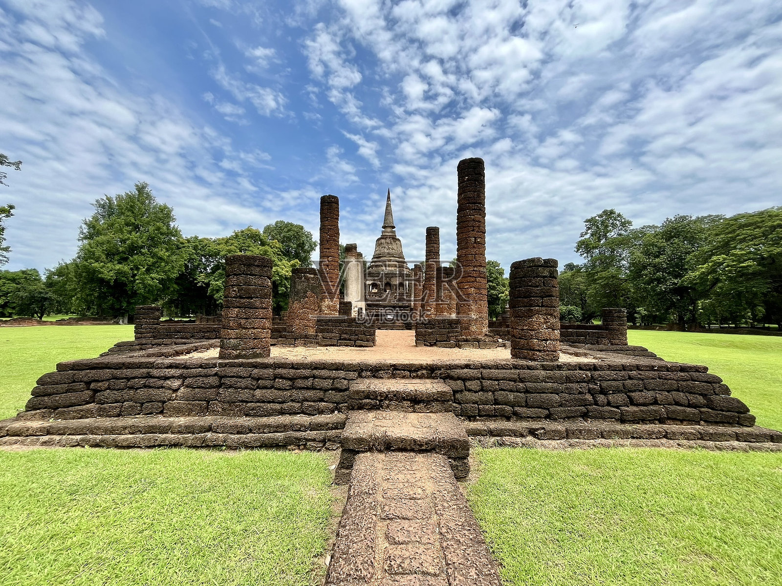 泰国 - 西萨查纳莱照片摄影图片