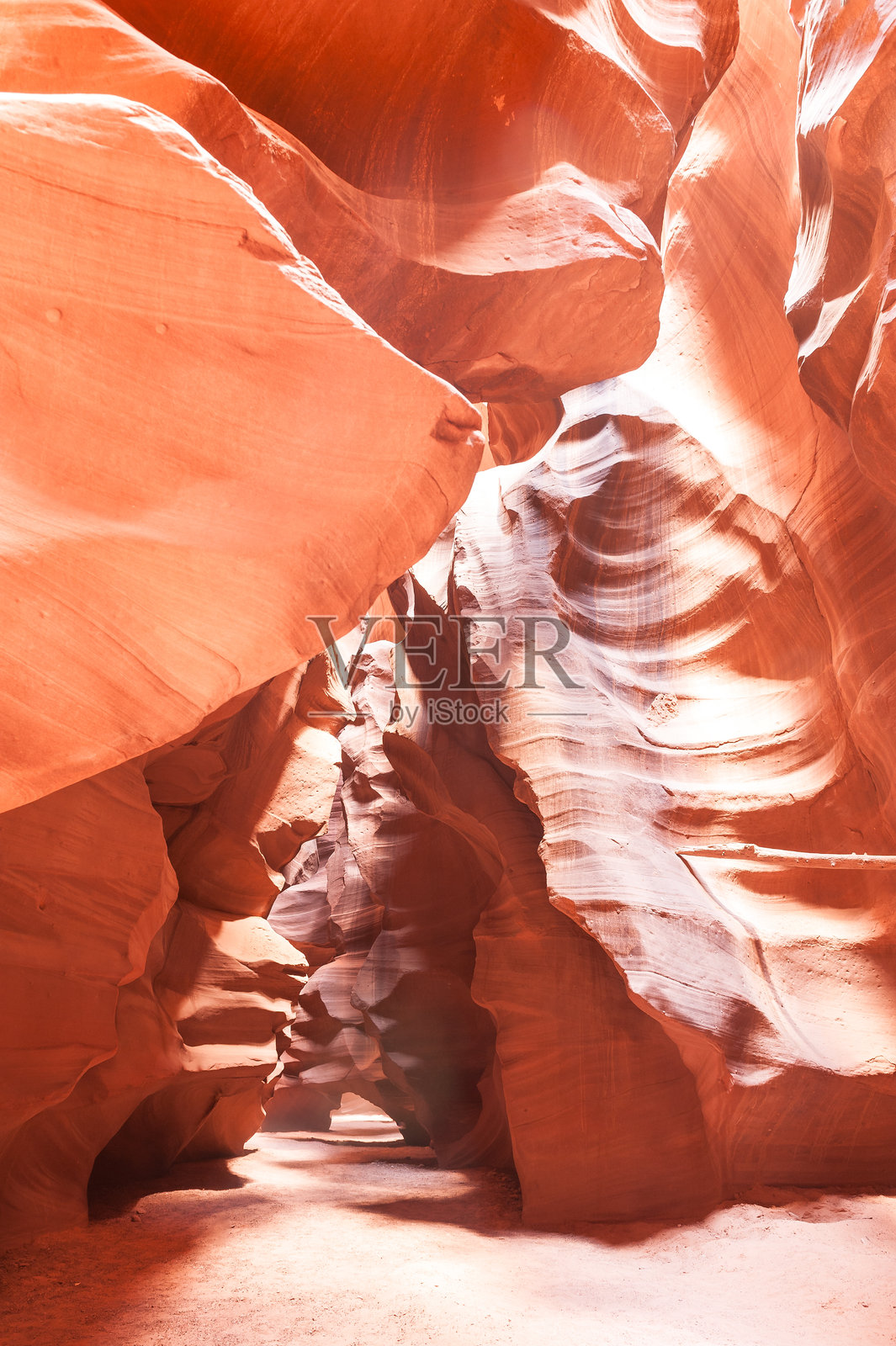 羚羊峡谷的内部照片摄影图片