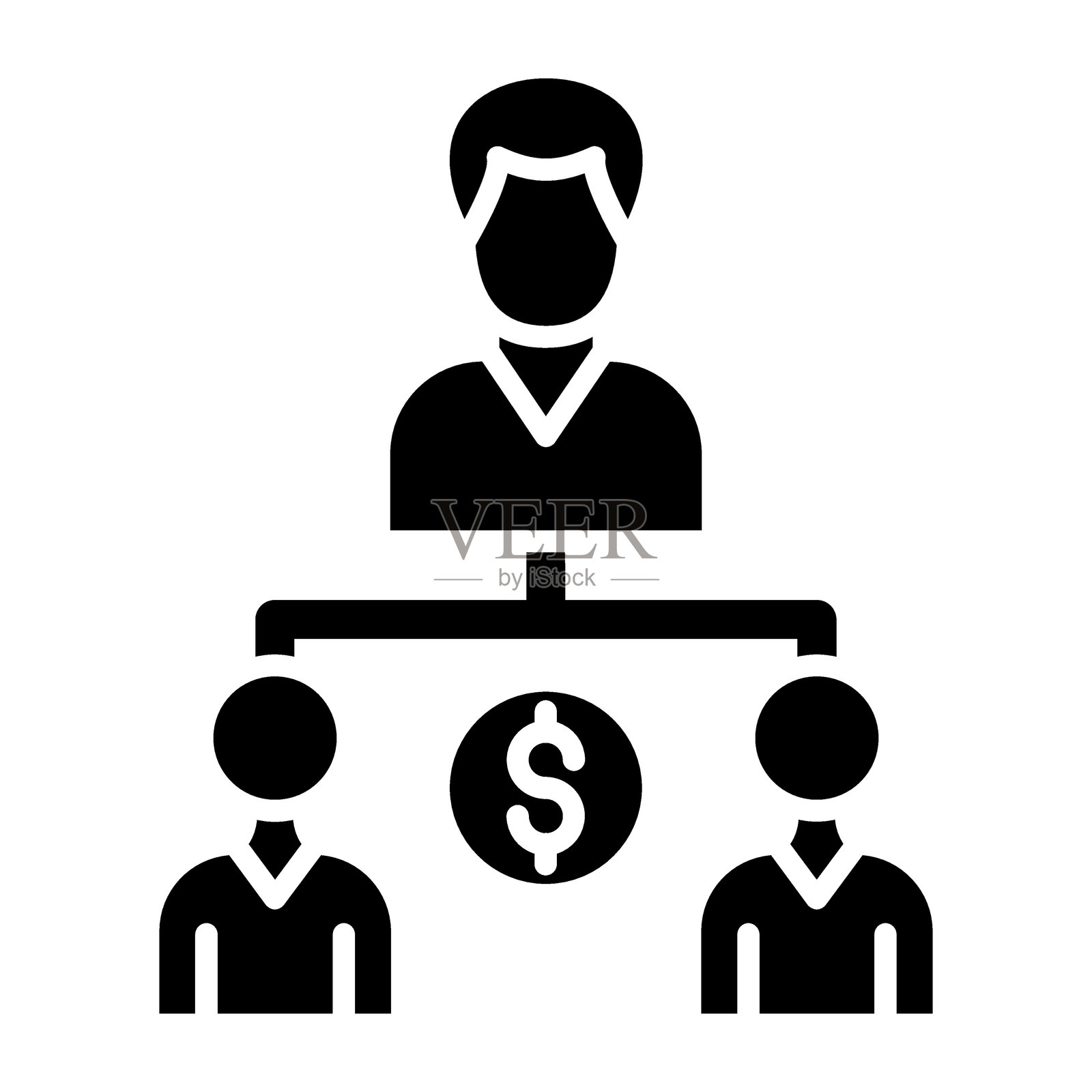 复杂销售图标风格插画图片素材