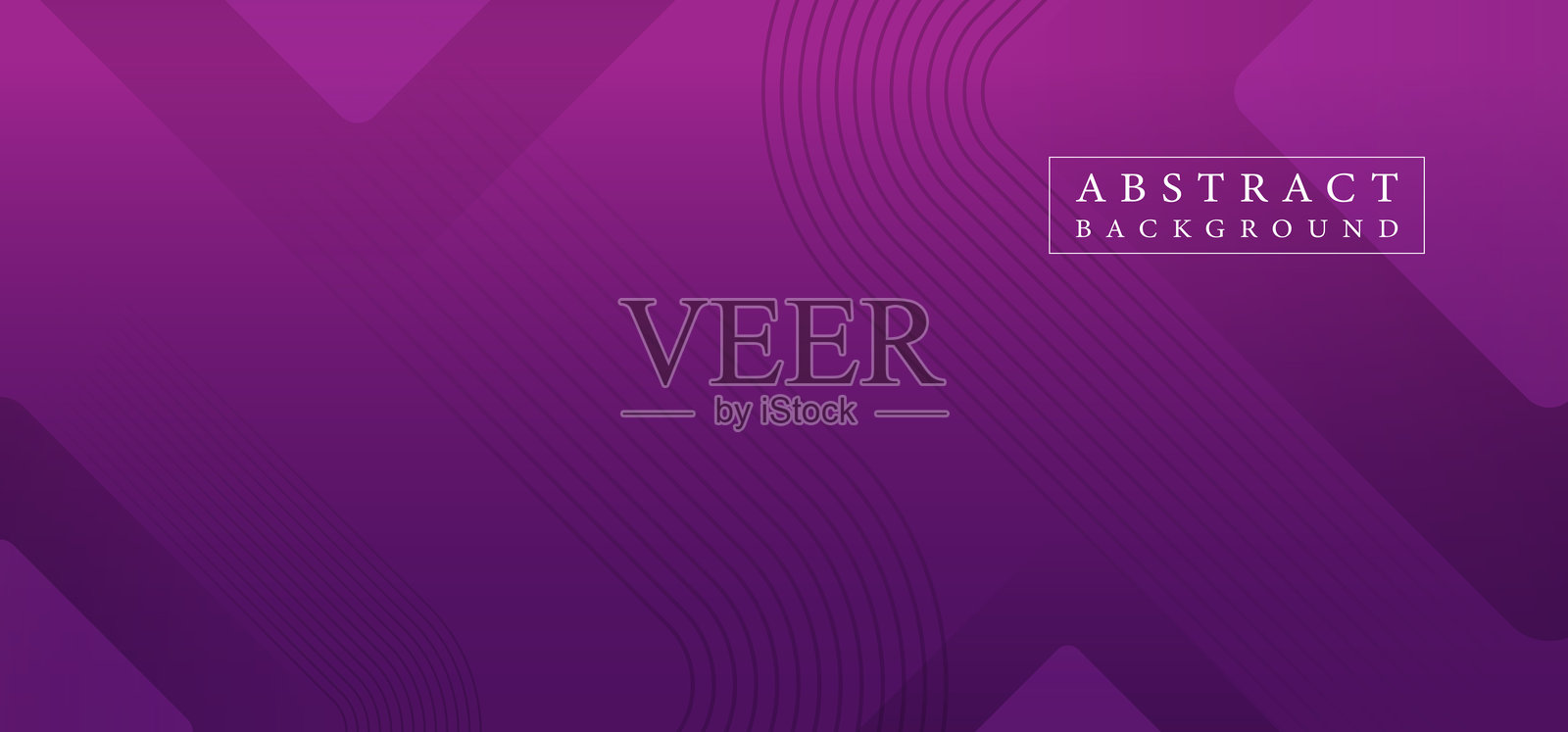 抽象几何横幅设计背景。动态形状组合。矢量插图插画图片素材