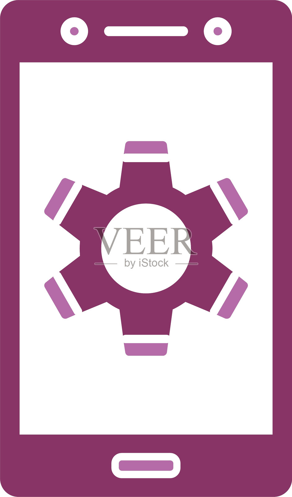 设置图标双色图形插画图片素材