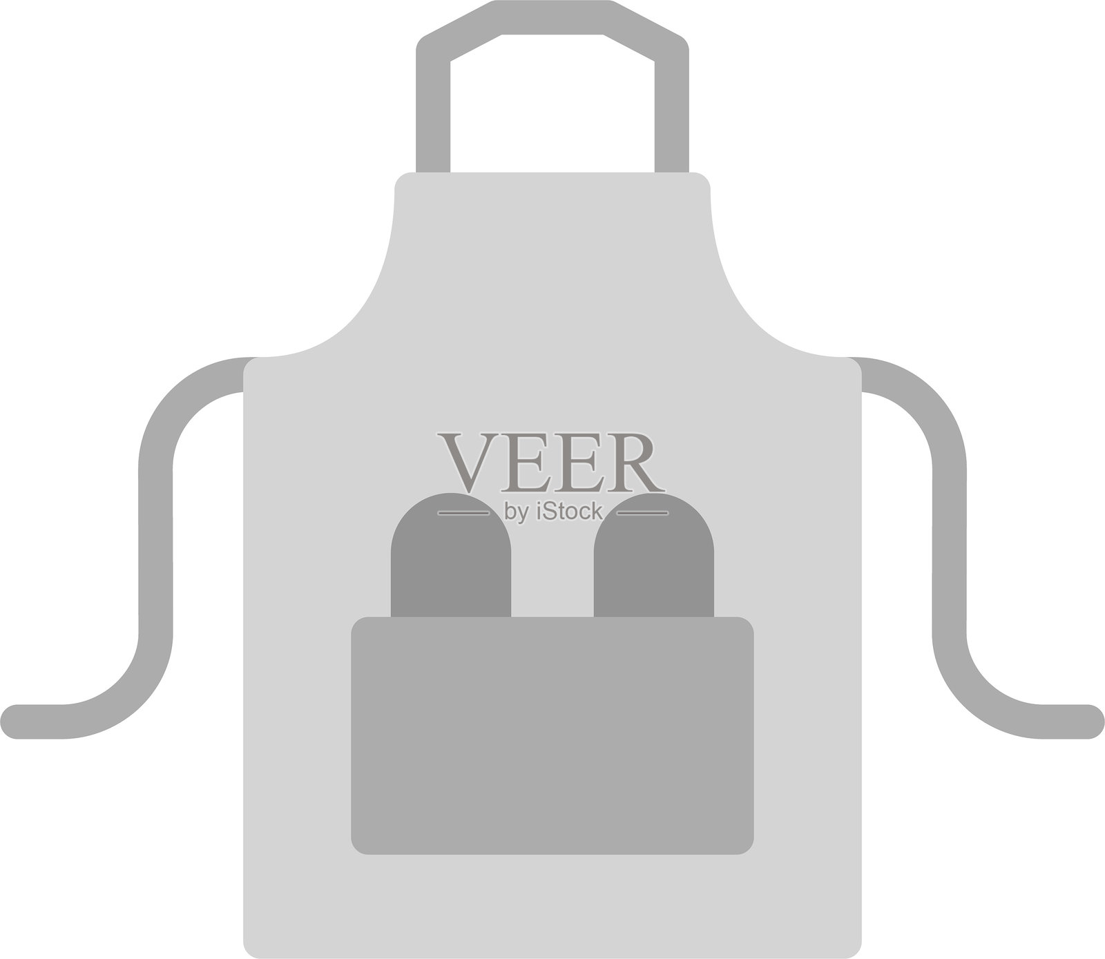 围裙图标插画图片素材