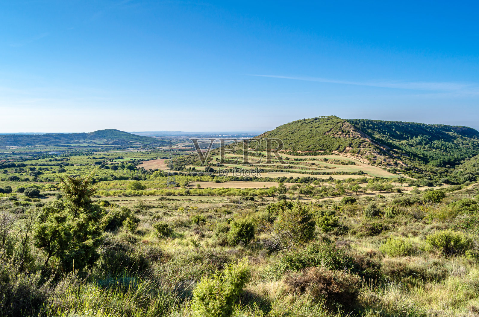西班牙韦斯卡省的瓜拉山自然公园景观照片摄影图片