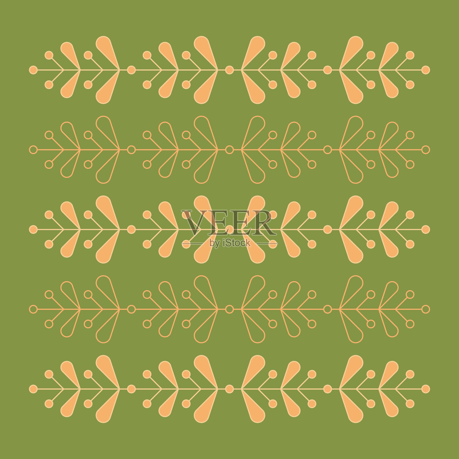 现代感感恩节设计元素图标集插画图片素材