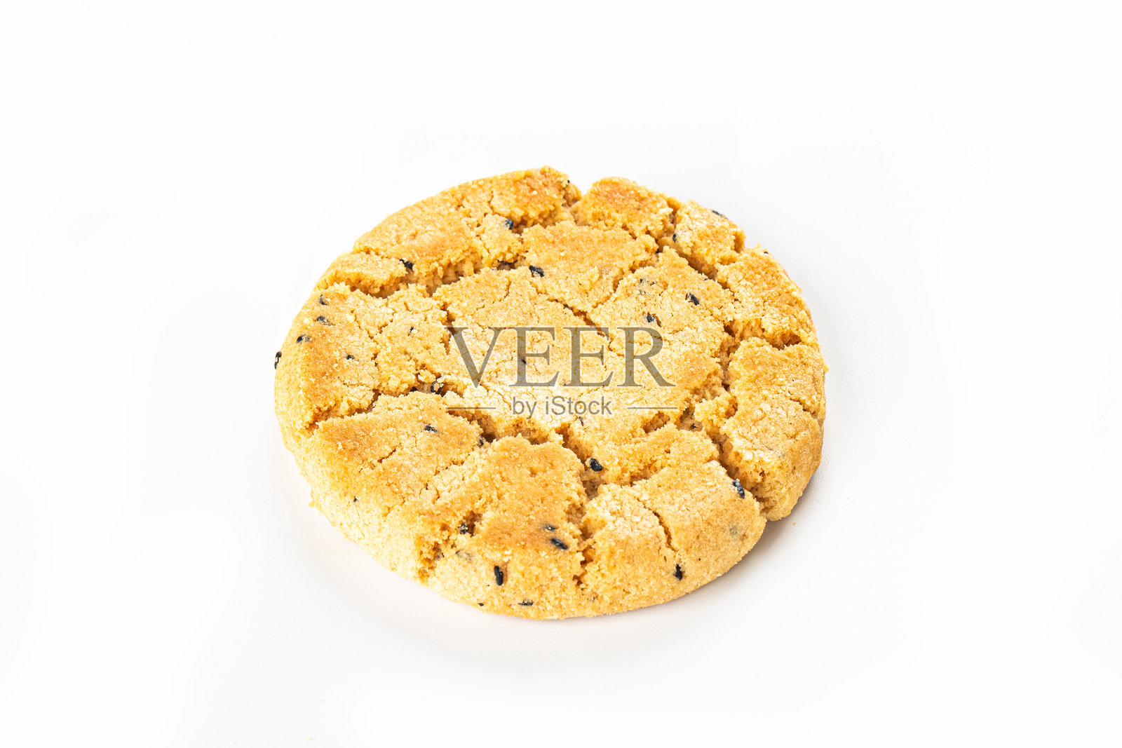 桃子脆皮蛋糕照片摄影图片