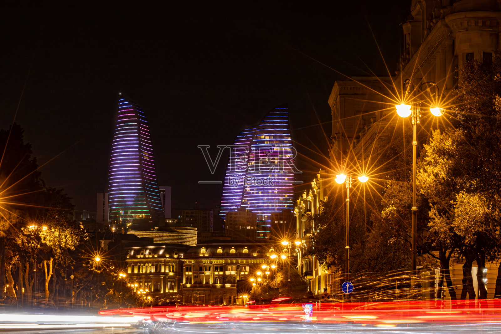 巴库,阿塞拜疆照片摄影图片