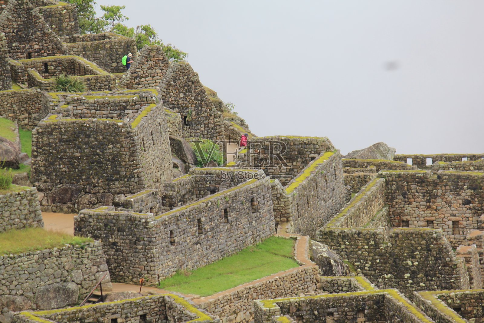 马丘比丘古老石建筑特写照片摄影图片