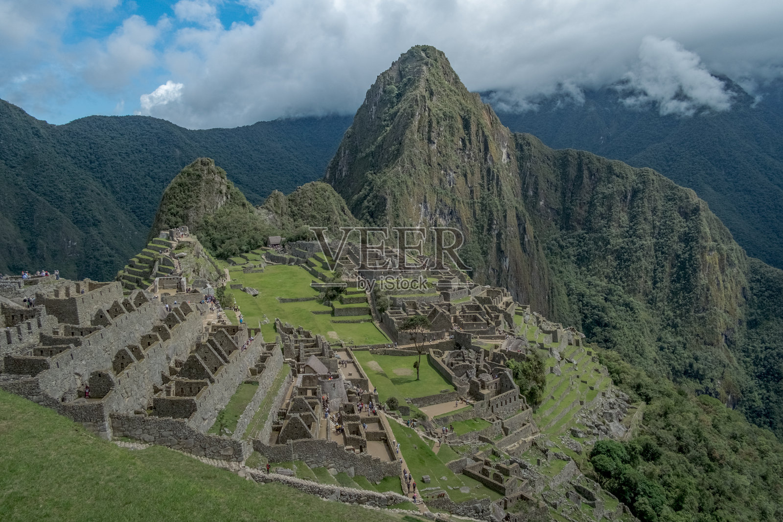 秘鲁的马丘比丘照片摄影图片