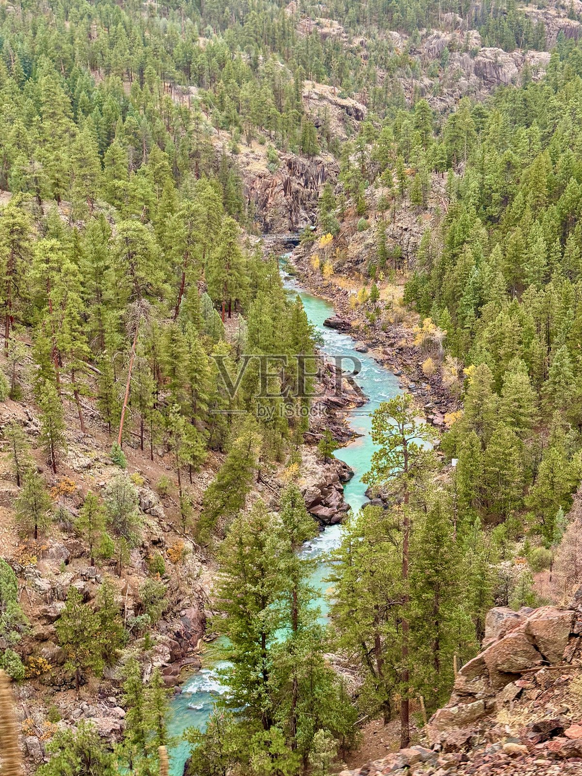 落基山脉的秋天照片摄影图片