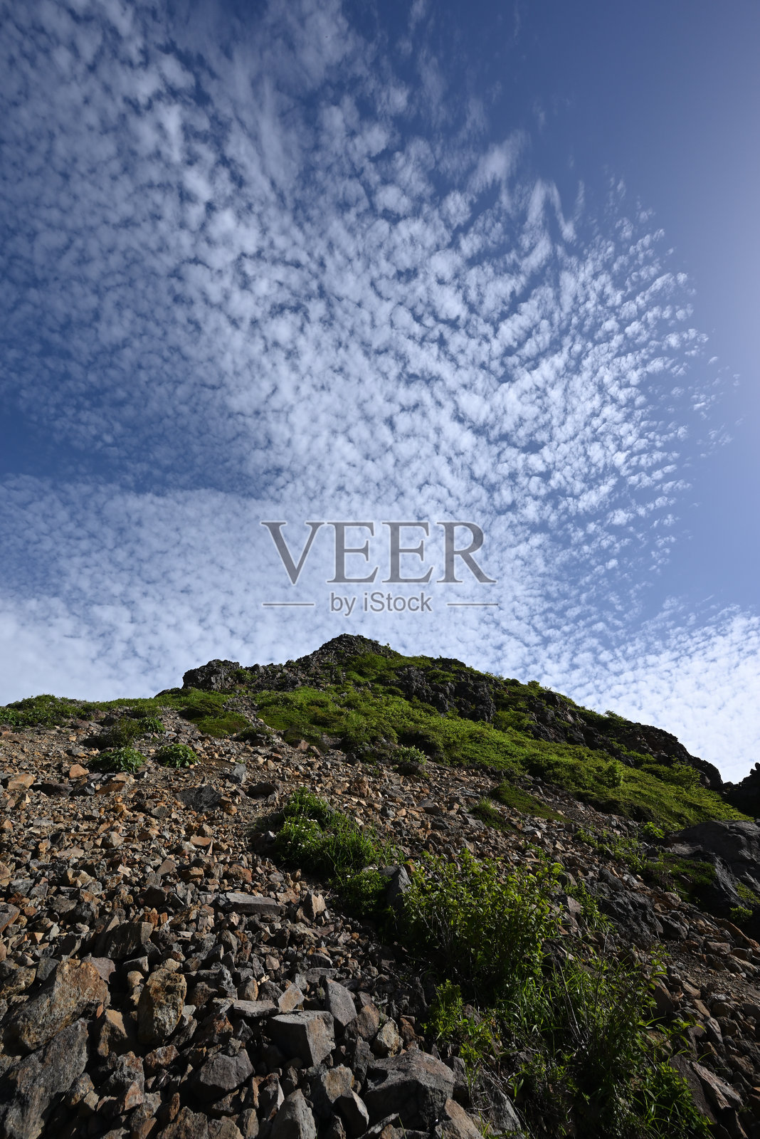 攀登那须山山脊照片摄影图片