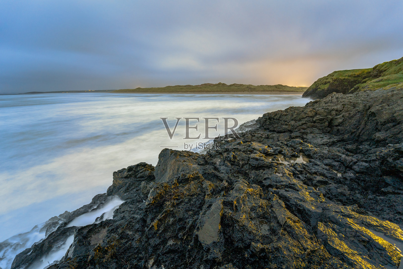 爱尔兰的黄昏照片摄影图片