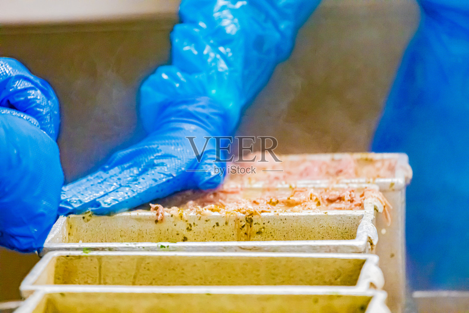 法国-美食-大理石火腿照片摄影图片