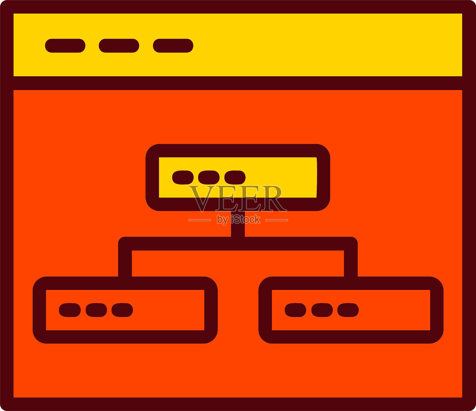 结构矢量图标设计插画图片素材