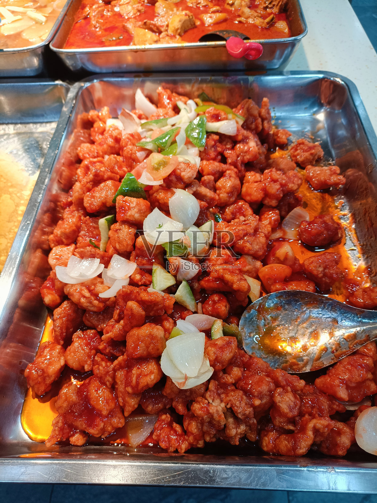 猪肉。照片摄影图片