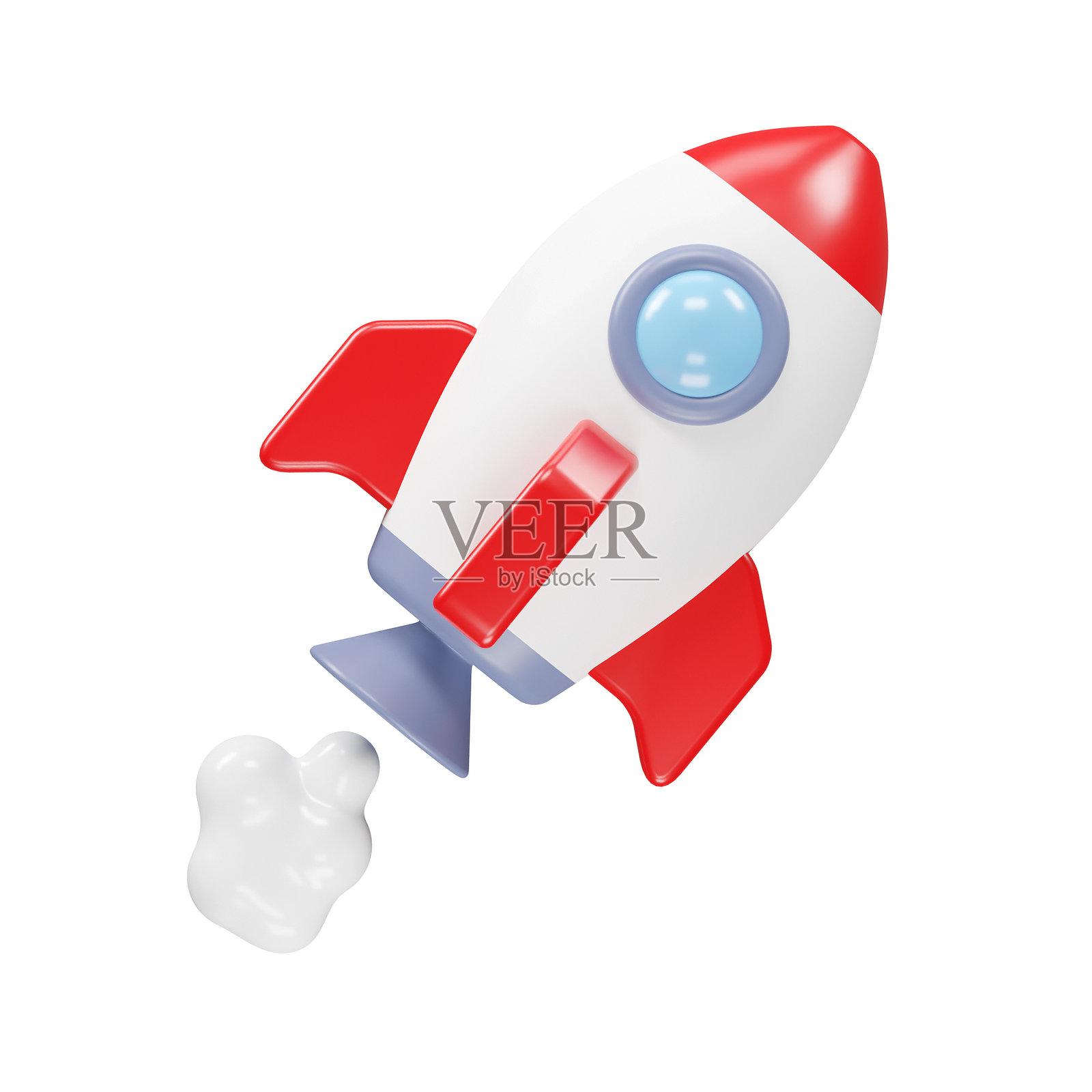 火箭目标SEO图标元素,背景为白色照片摄影图片