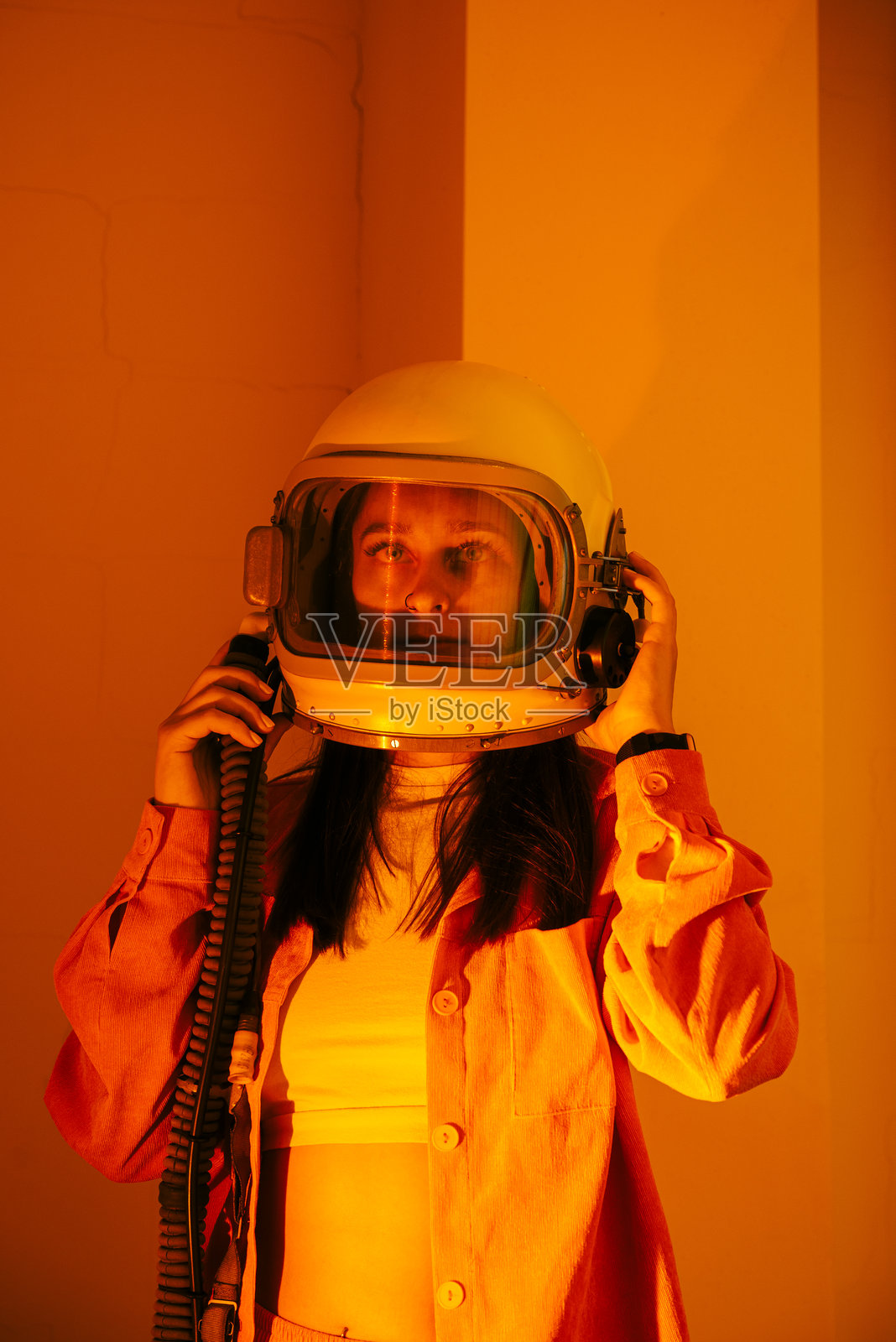 宇航员头盔照片摄影图片