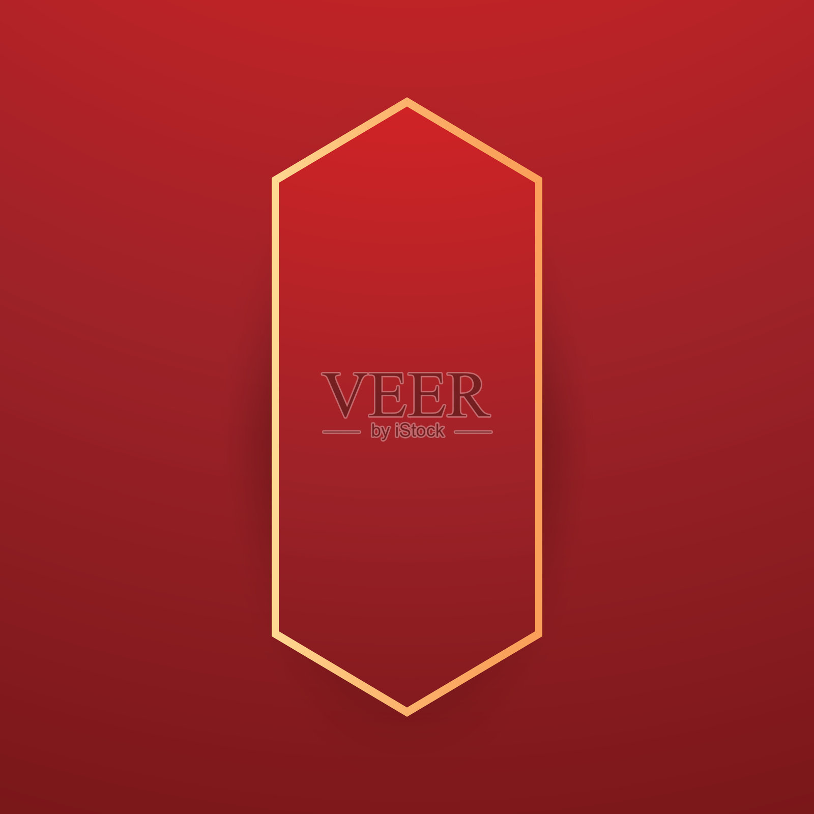 2025年快乐的春节。带有圆形展示产品的春节横幅。贺卡。红色背景上的中国框架和灯笼。插画图片素材