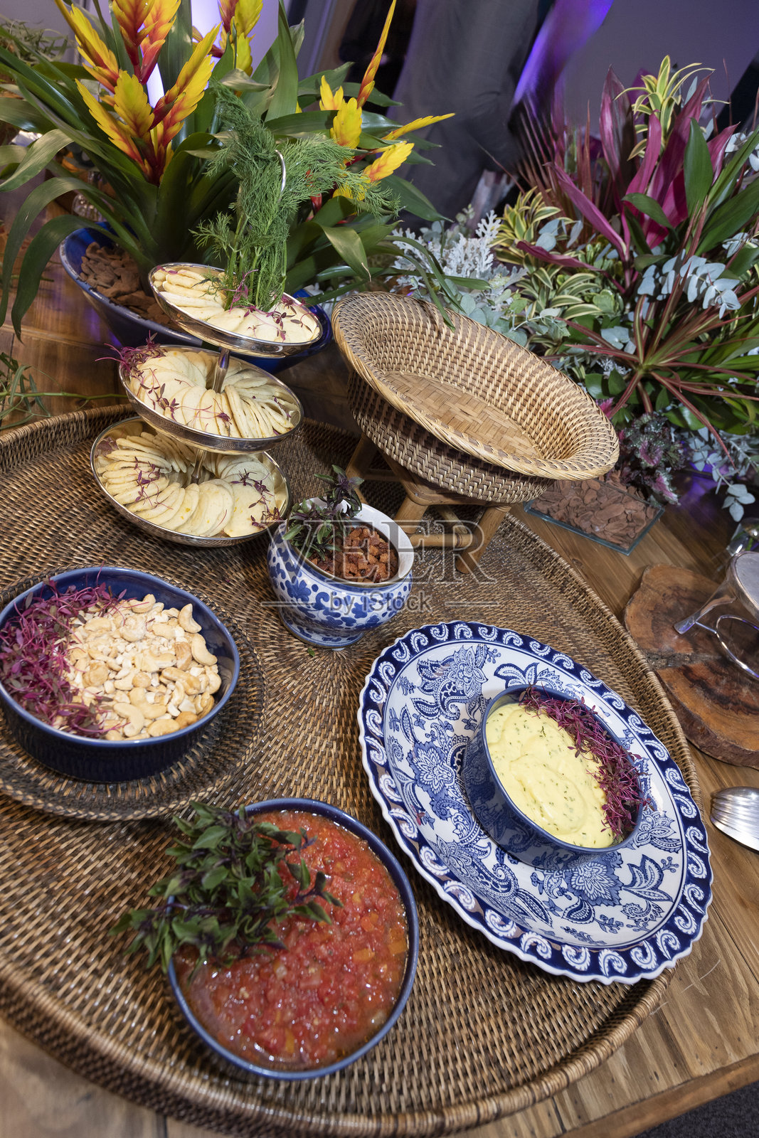 节日盛宴的巴西美食拼盘照片摄影图片