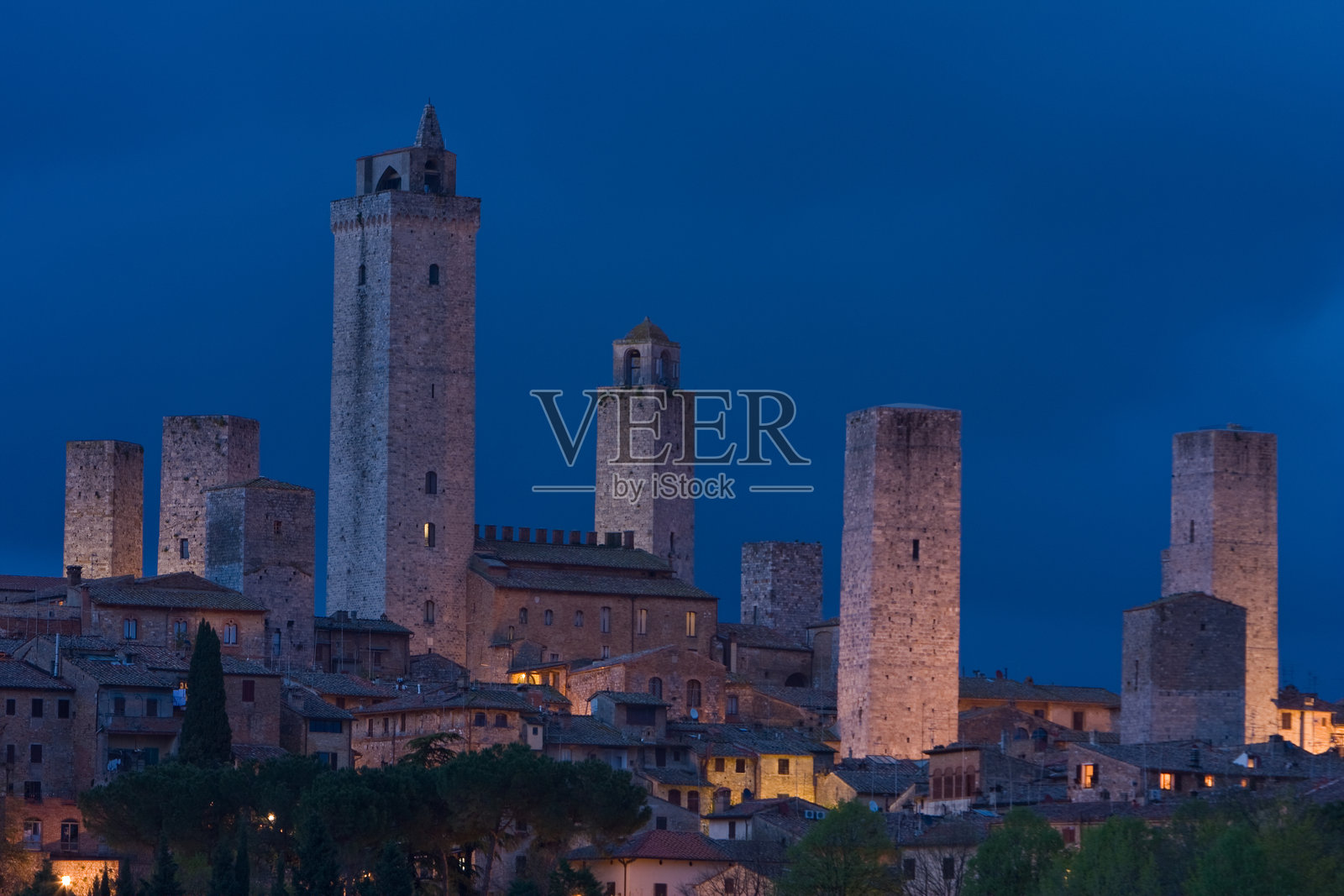 圣吉米尼亚诺照片摄影图片