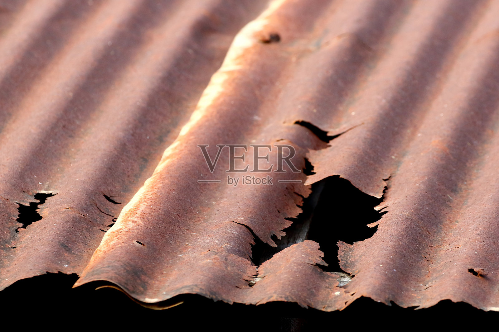 旧锌屋顶照片摄影图片