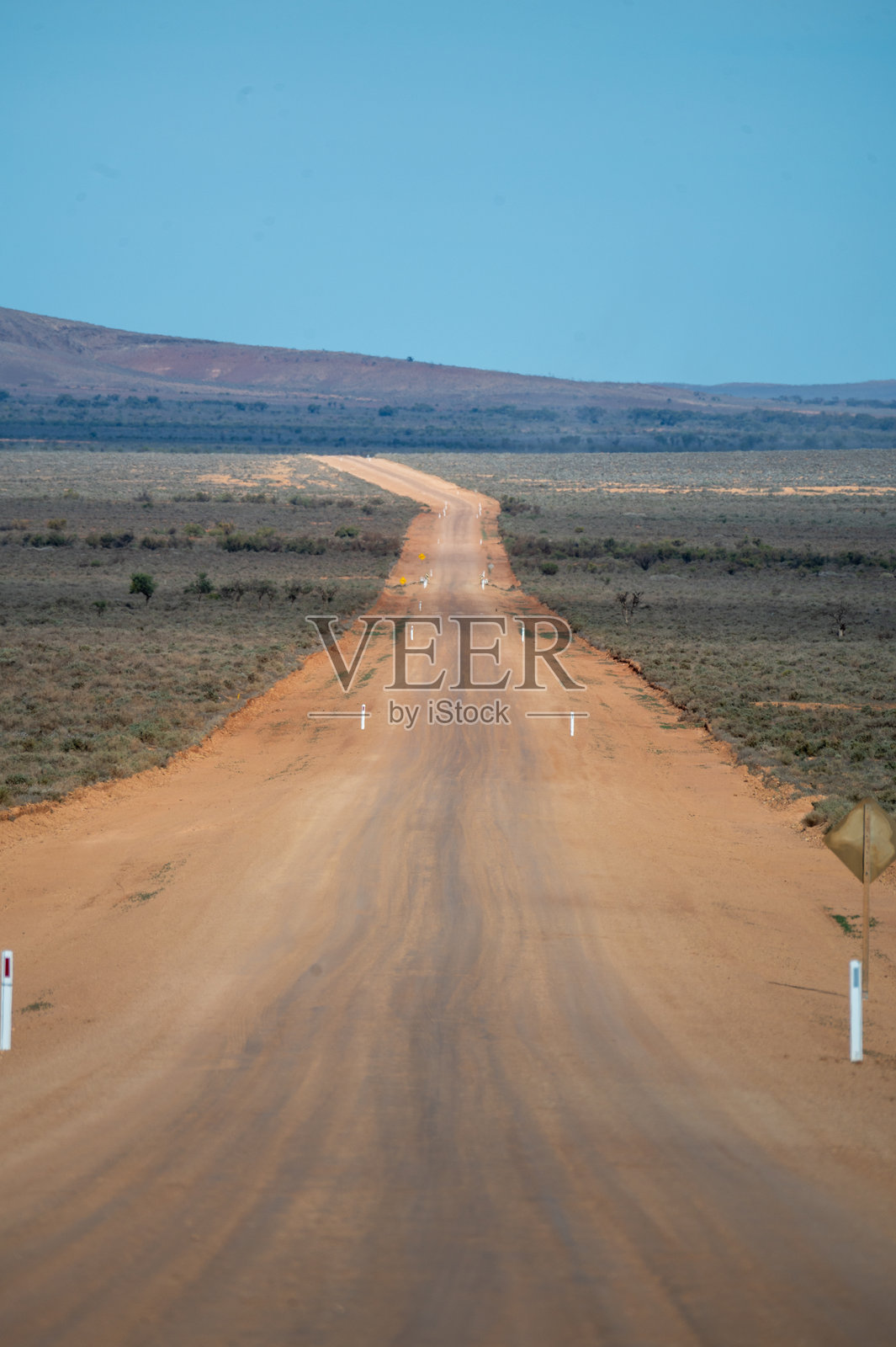 澳大利亚的乡村碎石道路照片摄影图片