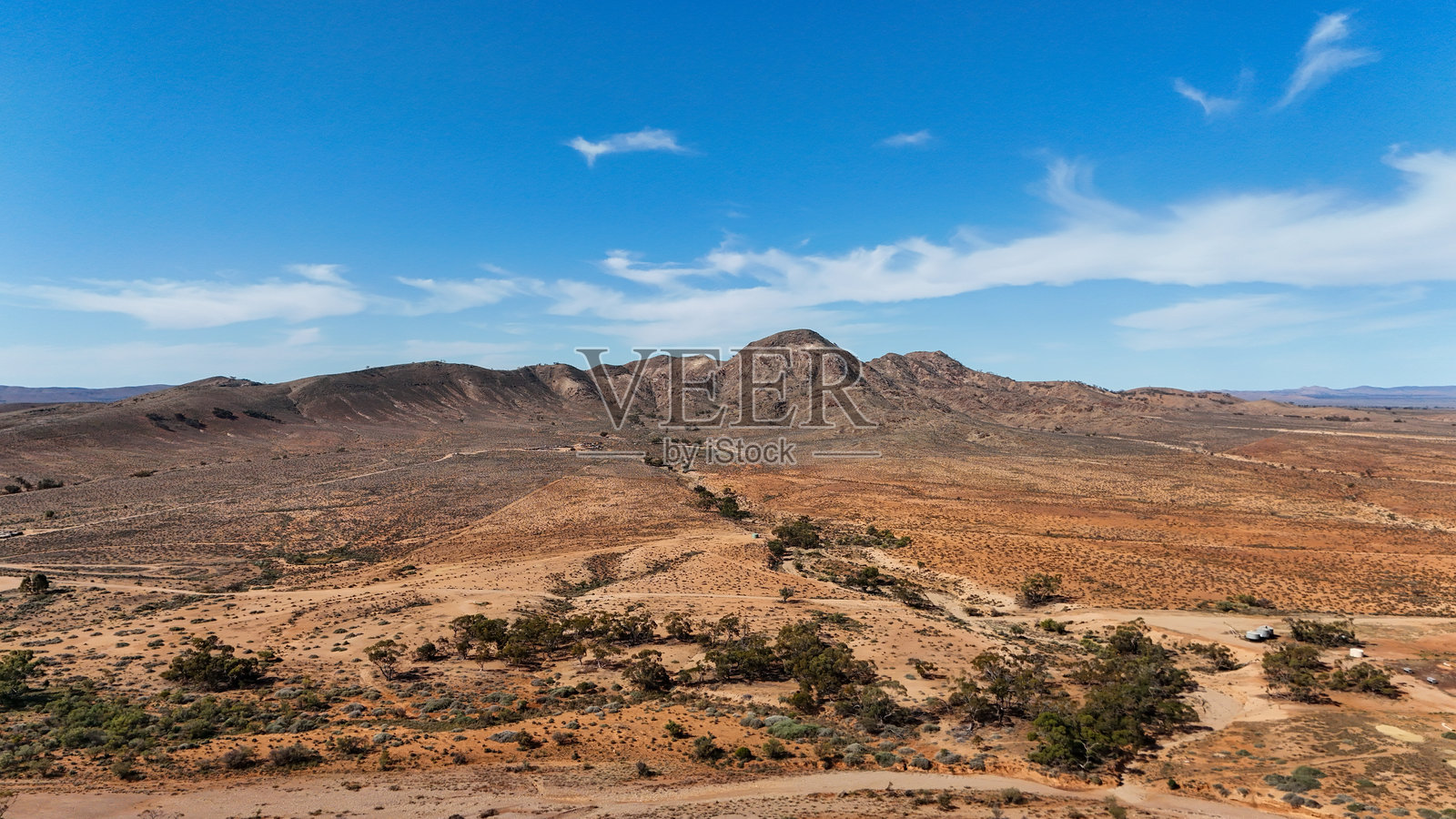 澳大利亚的乡村碎石道路照片摄影图片
