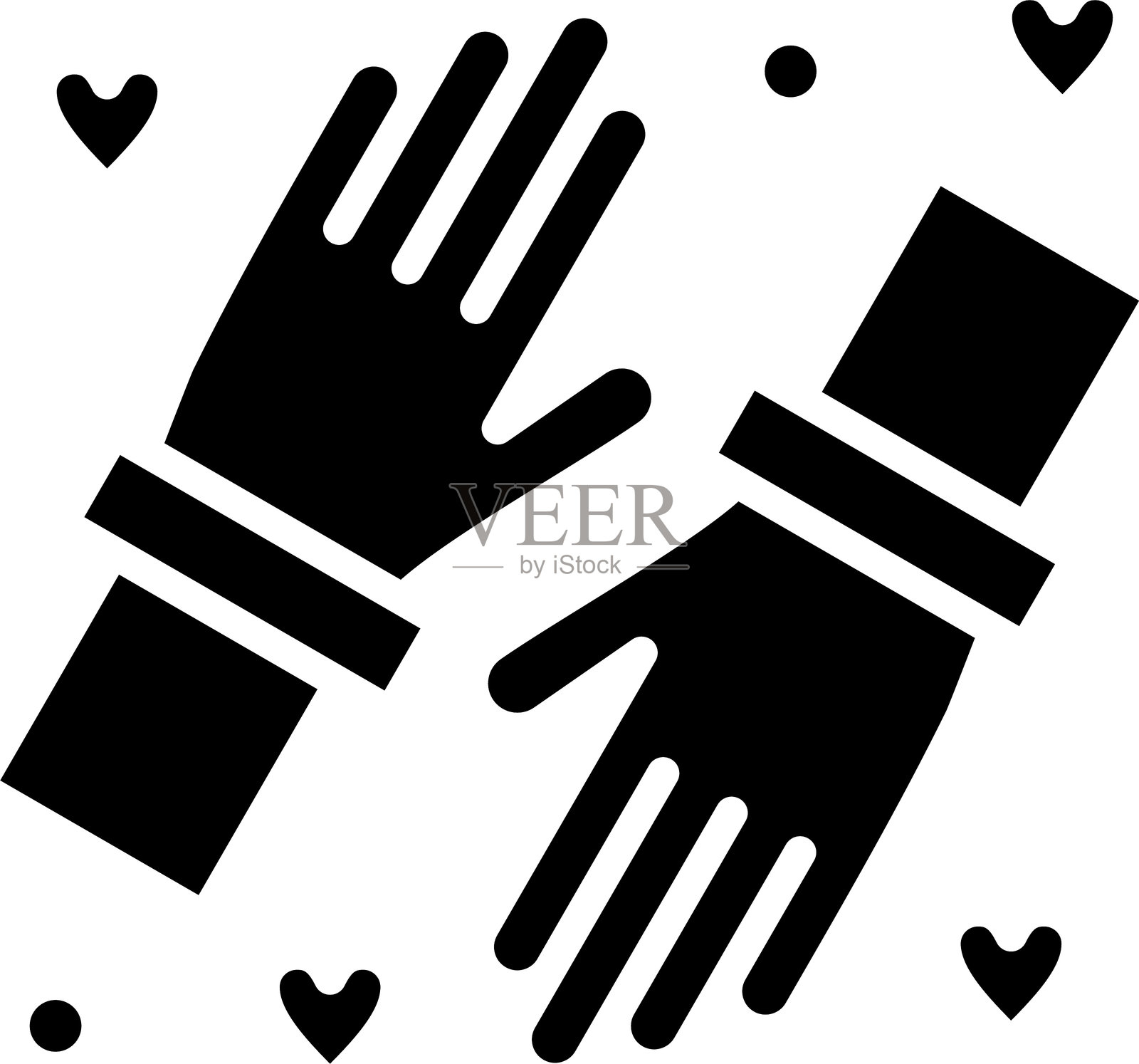 团结图标设计插画图片素材