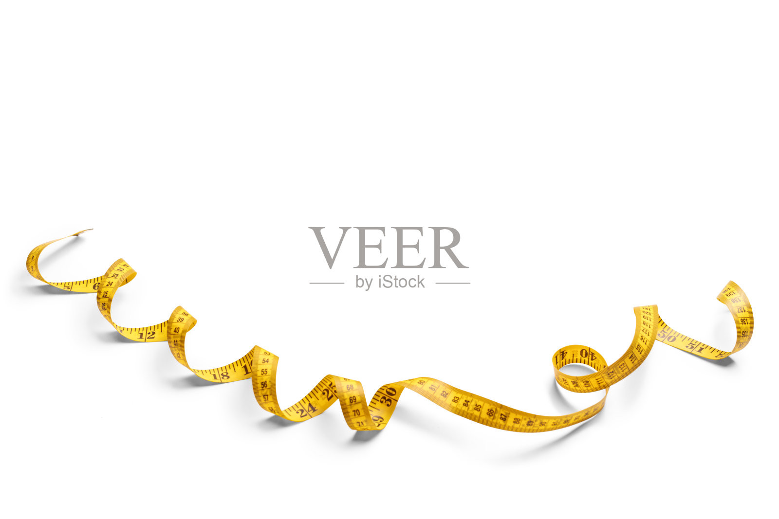 黄色卷尺的工作室拍摄照片摄影图片