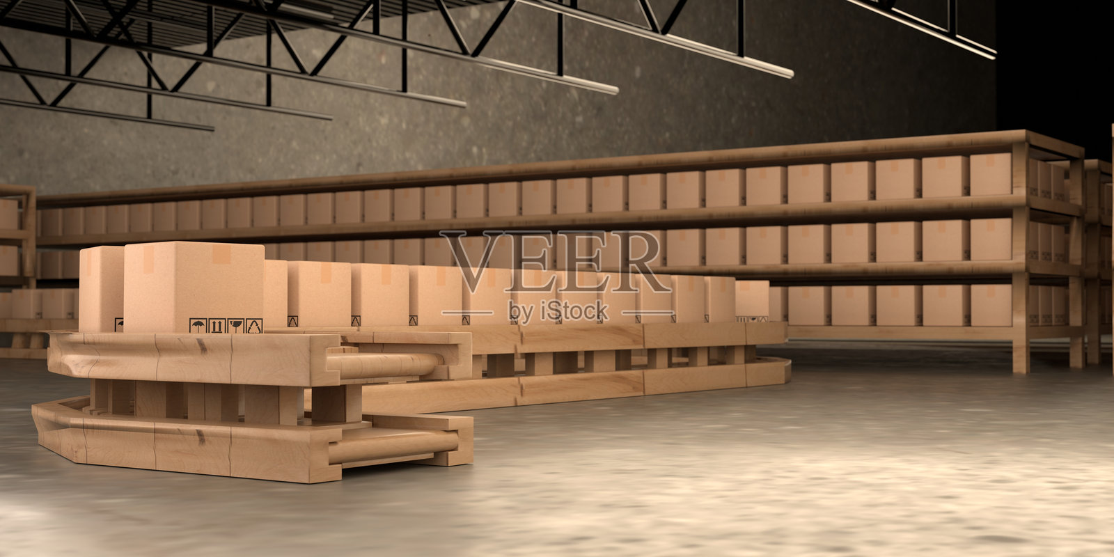 化妆品盒制造 盒子 产品 制造业技术 产品进出口的未来 针对产品、食品、化妆品、服装的仓储机械未来技术照片摄影图片