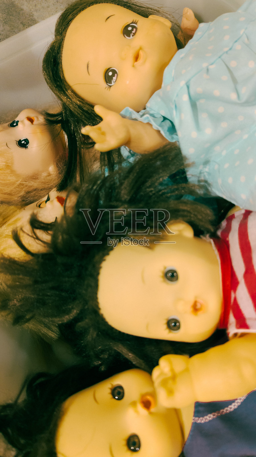 日本塑料玩具娃娃照片摄影图片