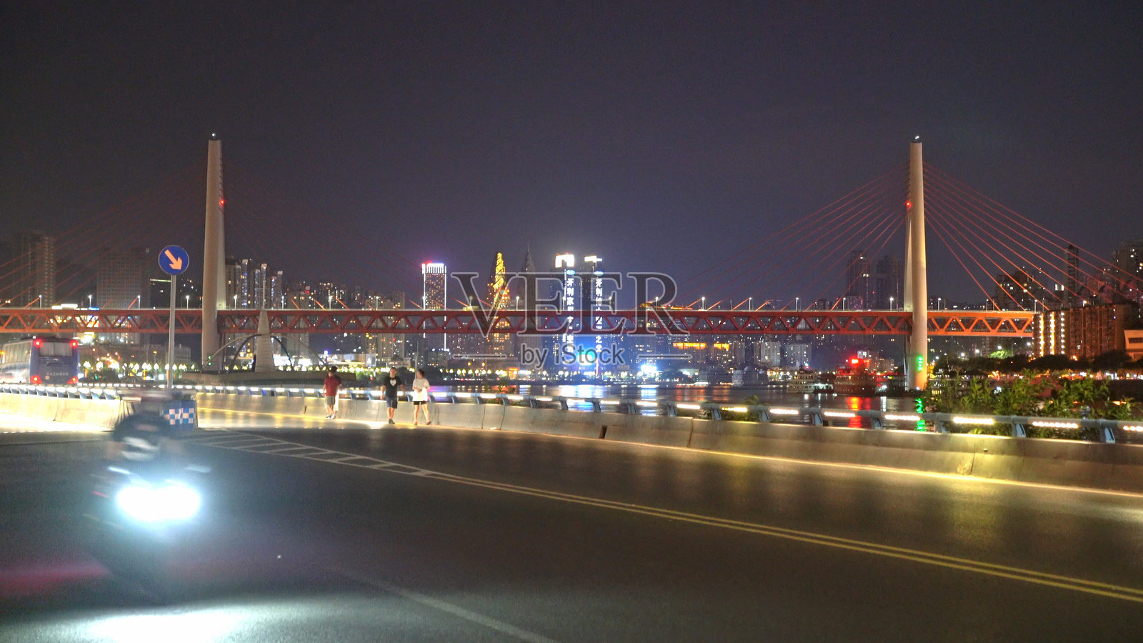 重庆,中国,亚洲。长江,长江河。照片摄影图片