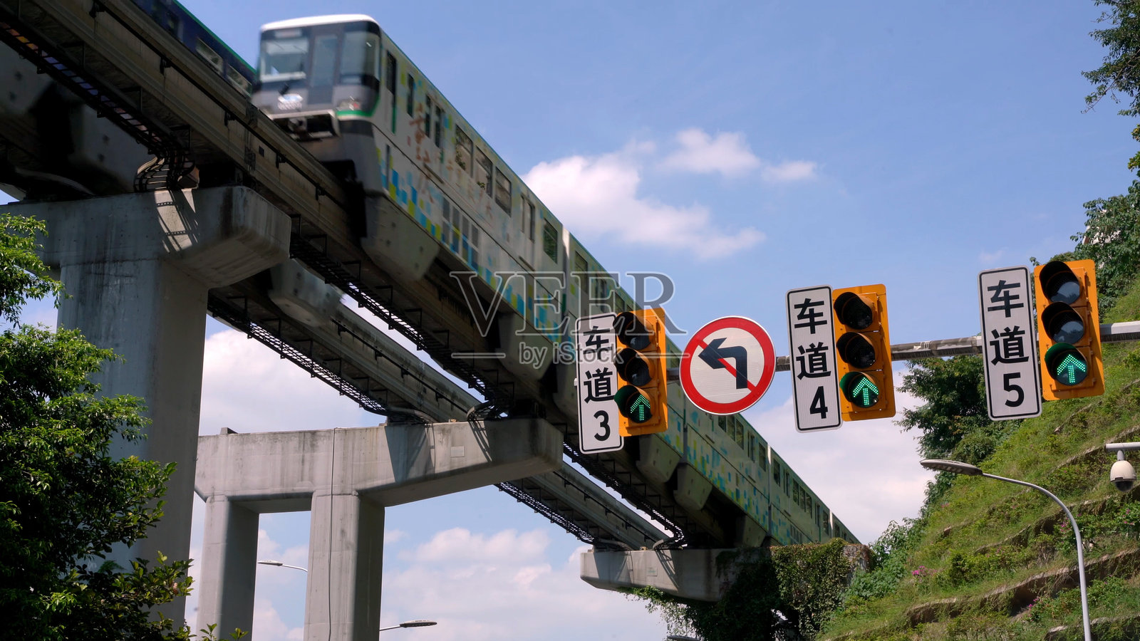 重庆轨道交通,中国,亚洲。重庆。照片摄影图片