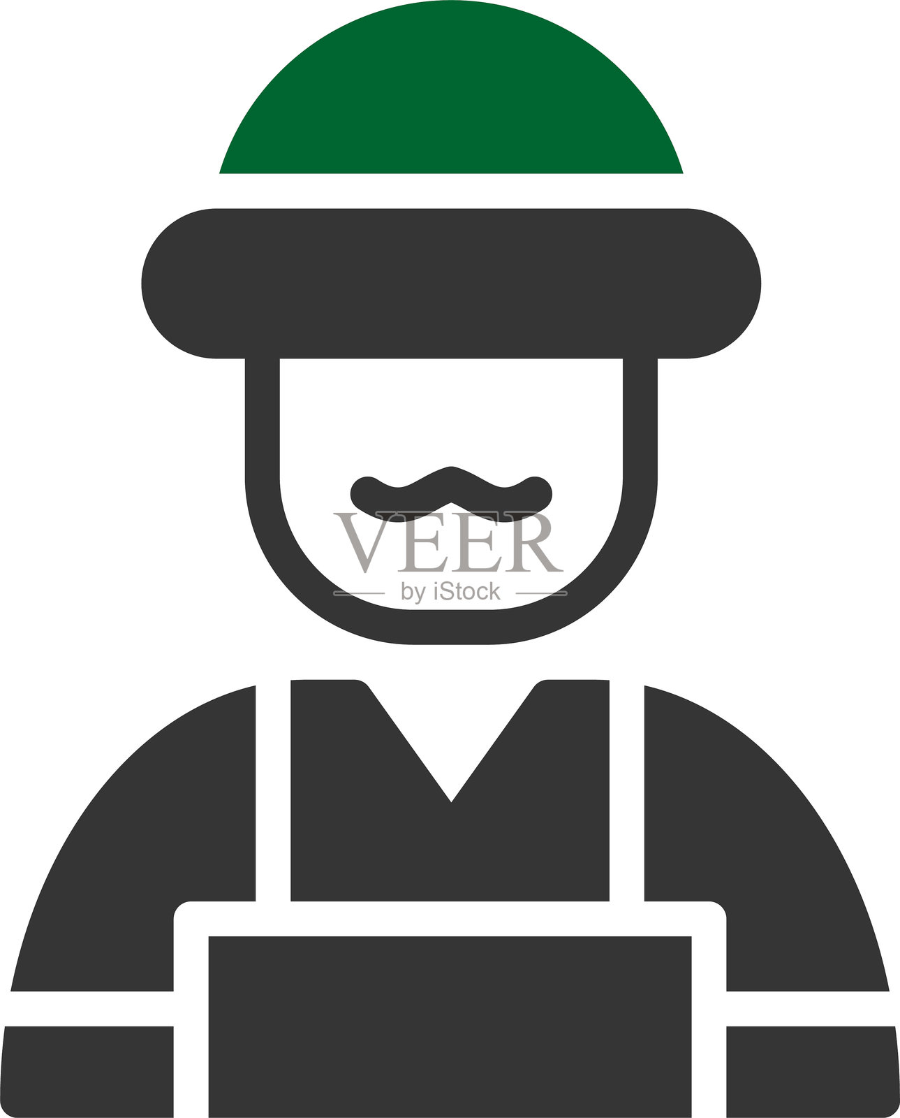 村民图标插画图片素材