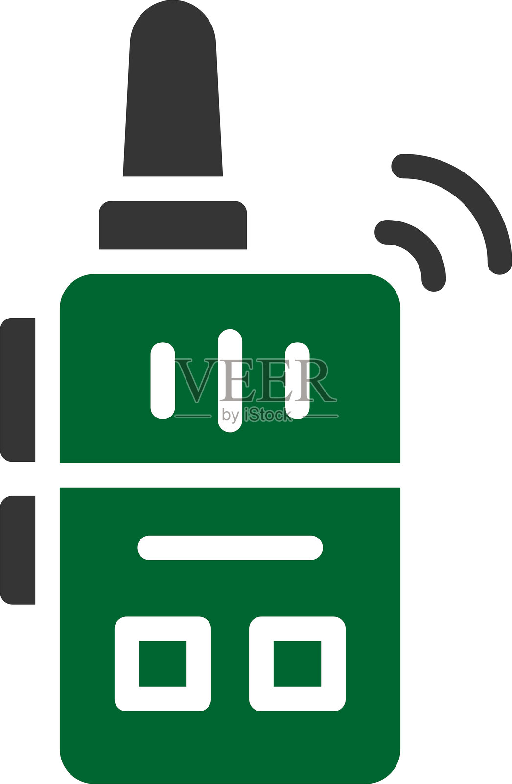 对讲机图标插画图片素材