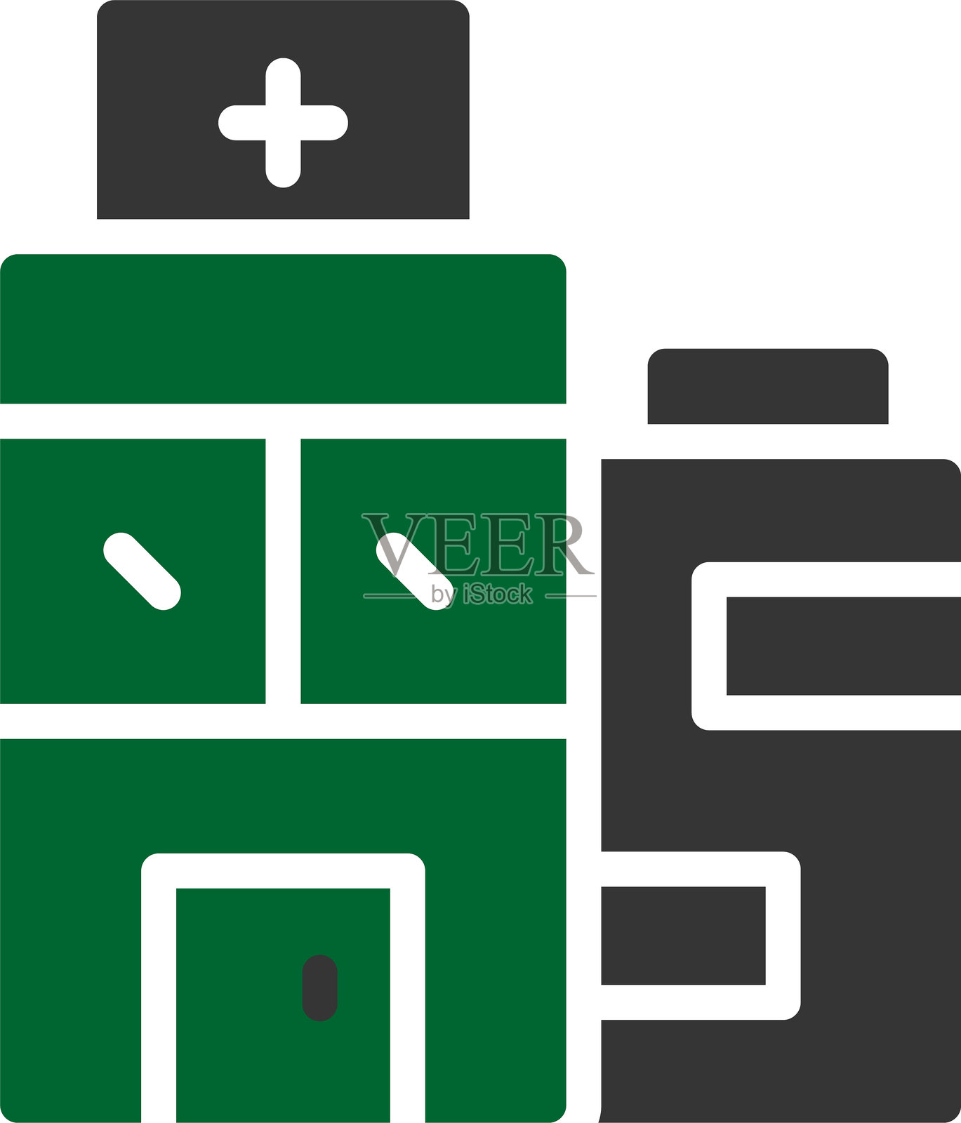 医院图标插画图片素材