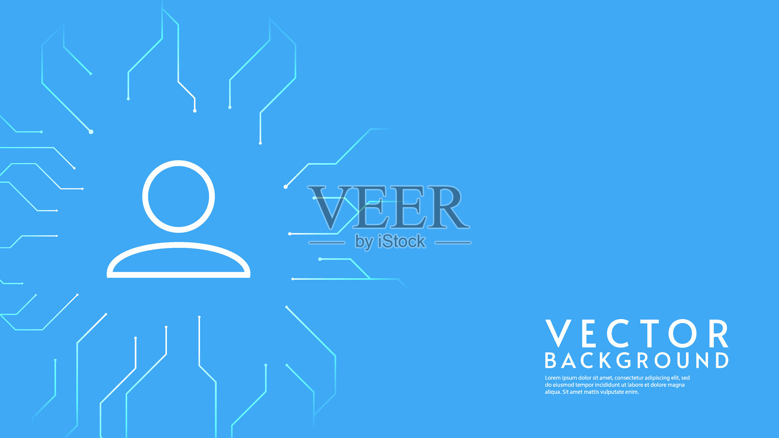 用户管理设计概念。渐变色。矢量插图。插画图片素材