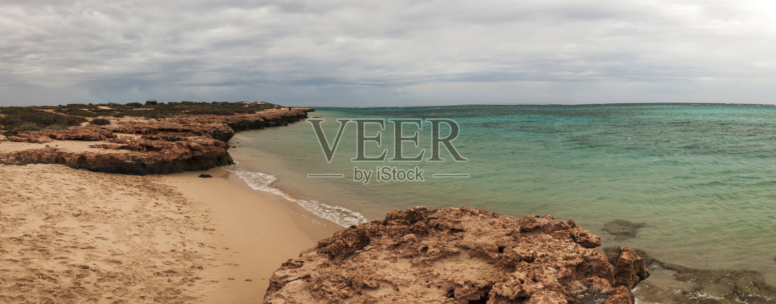 探索西澳大利亚崎岖内陆的凯普兰奇国家公园壮丽的海岸线照片摄影图片