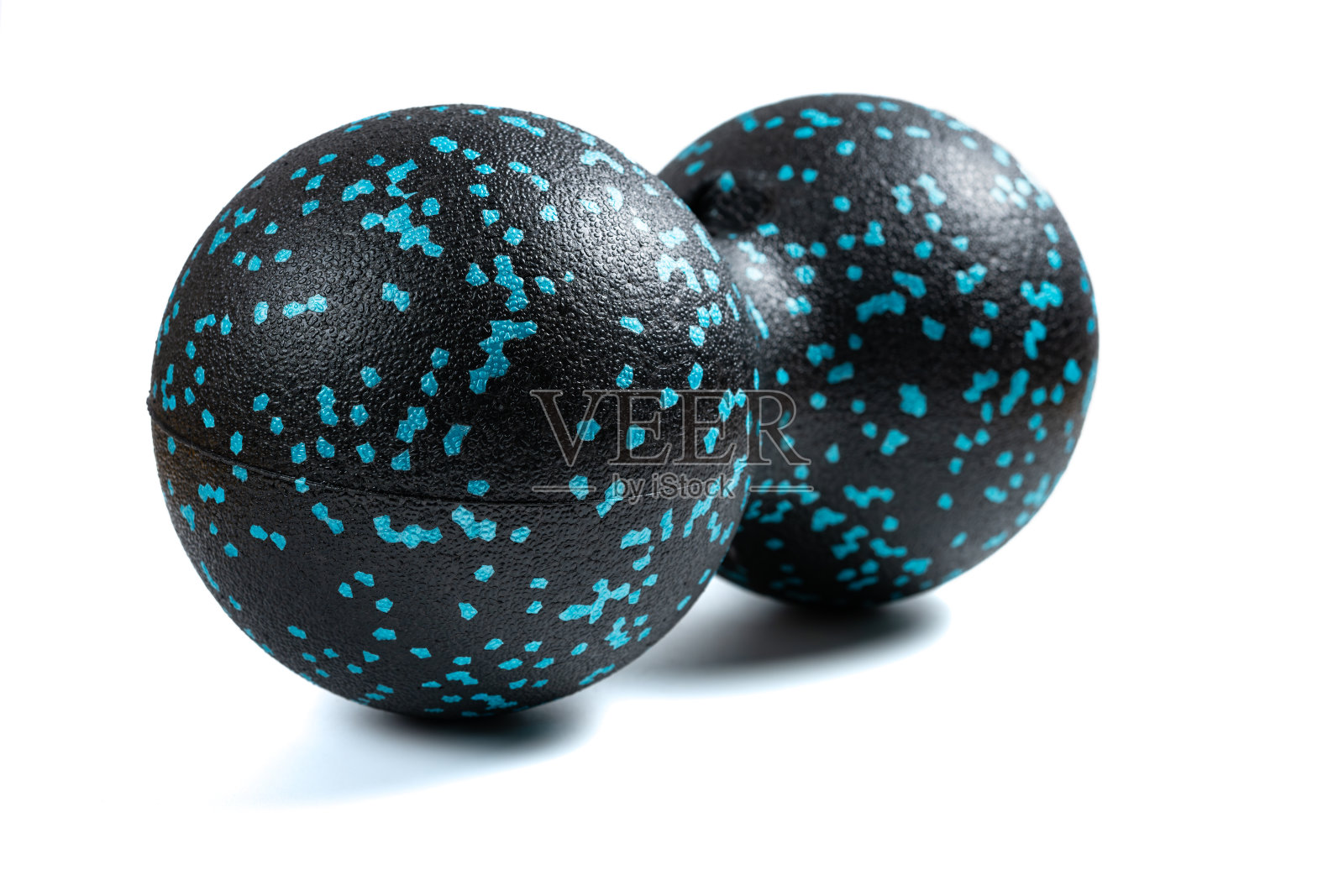 角度视图的大花生形按摩球照片摄影图片