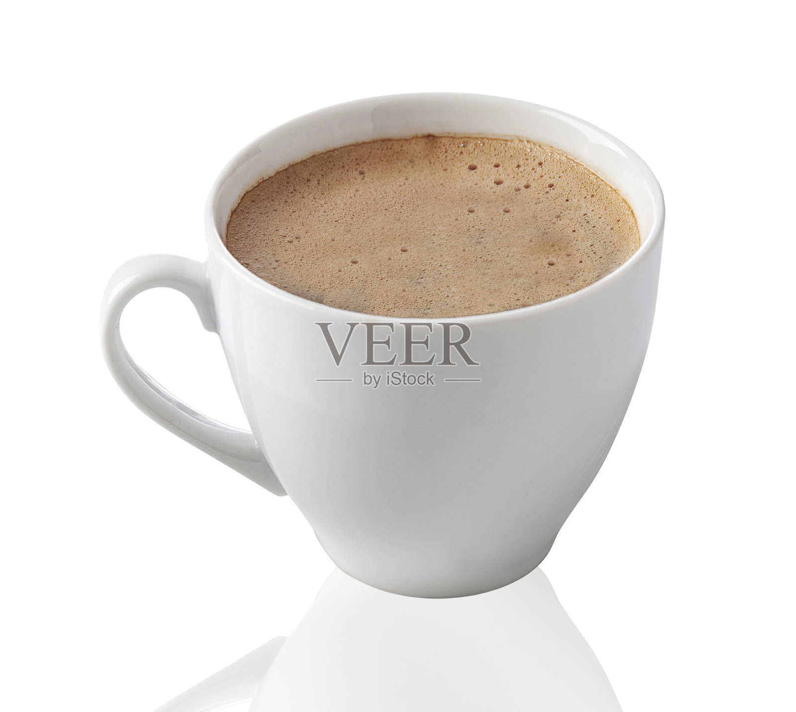 孤立的咖啡杯照片摄影图片