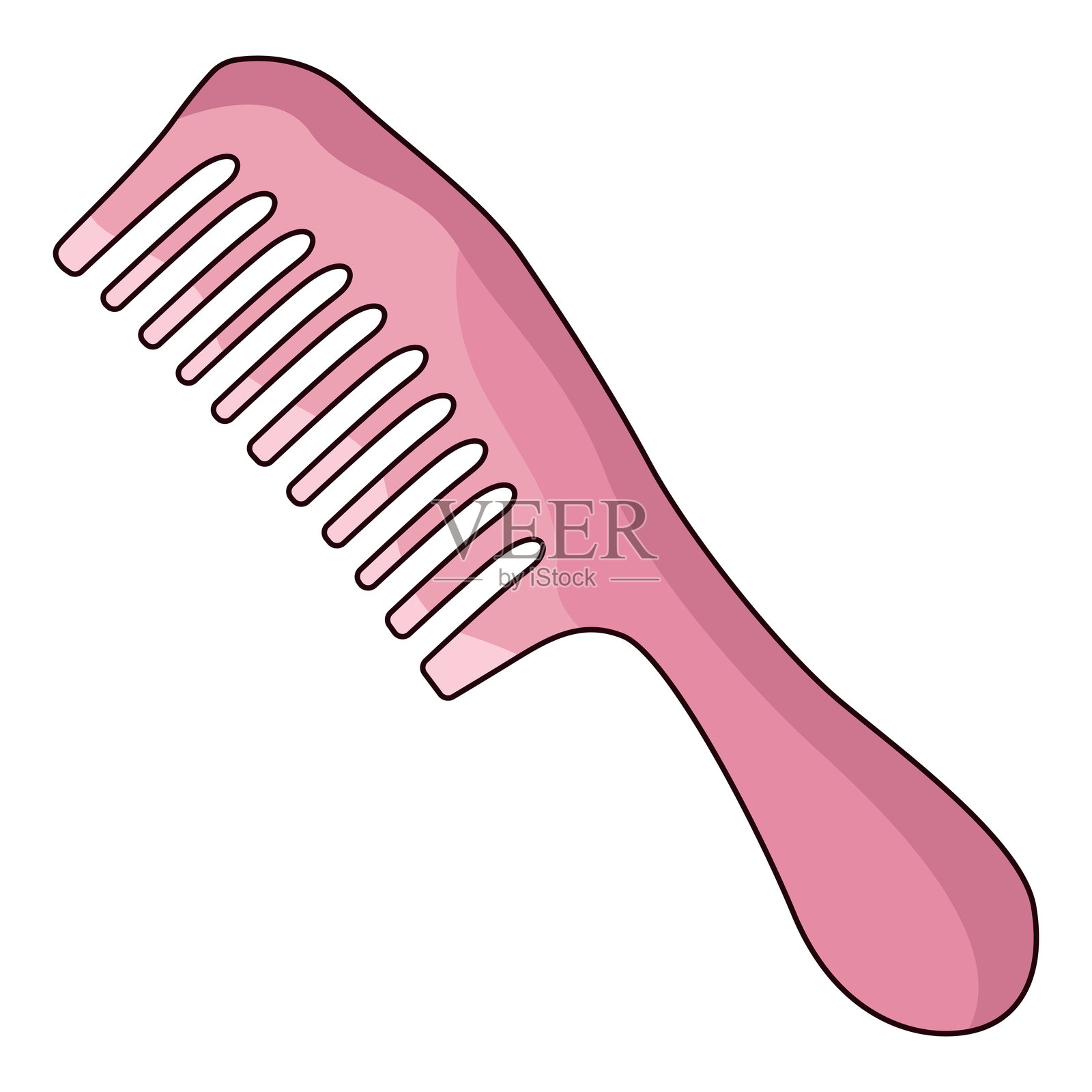 梳子插画图片素材