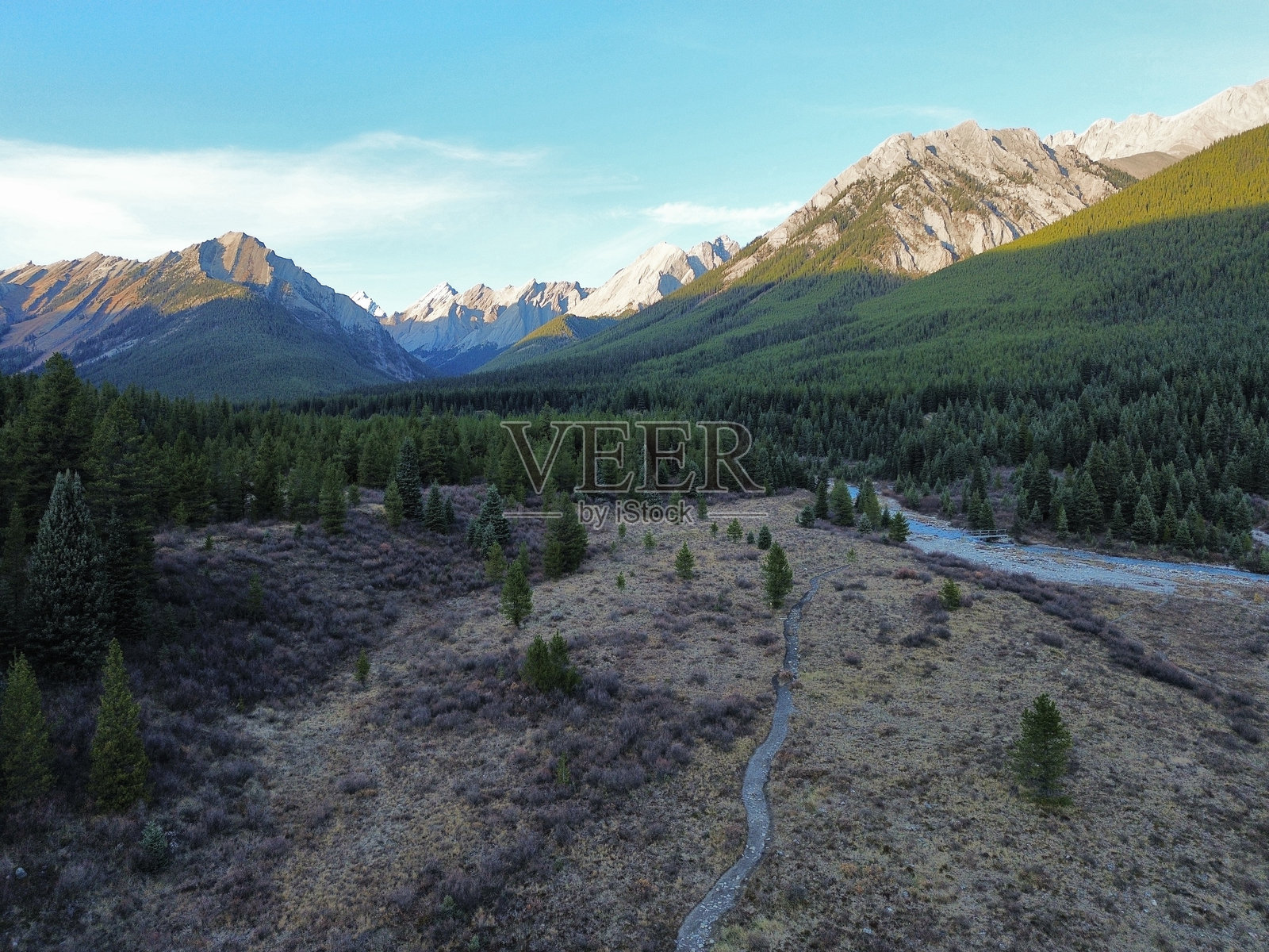墨水瓶和约翰斯顿峡谷地区照片摄影图片
