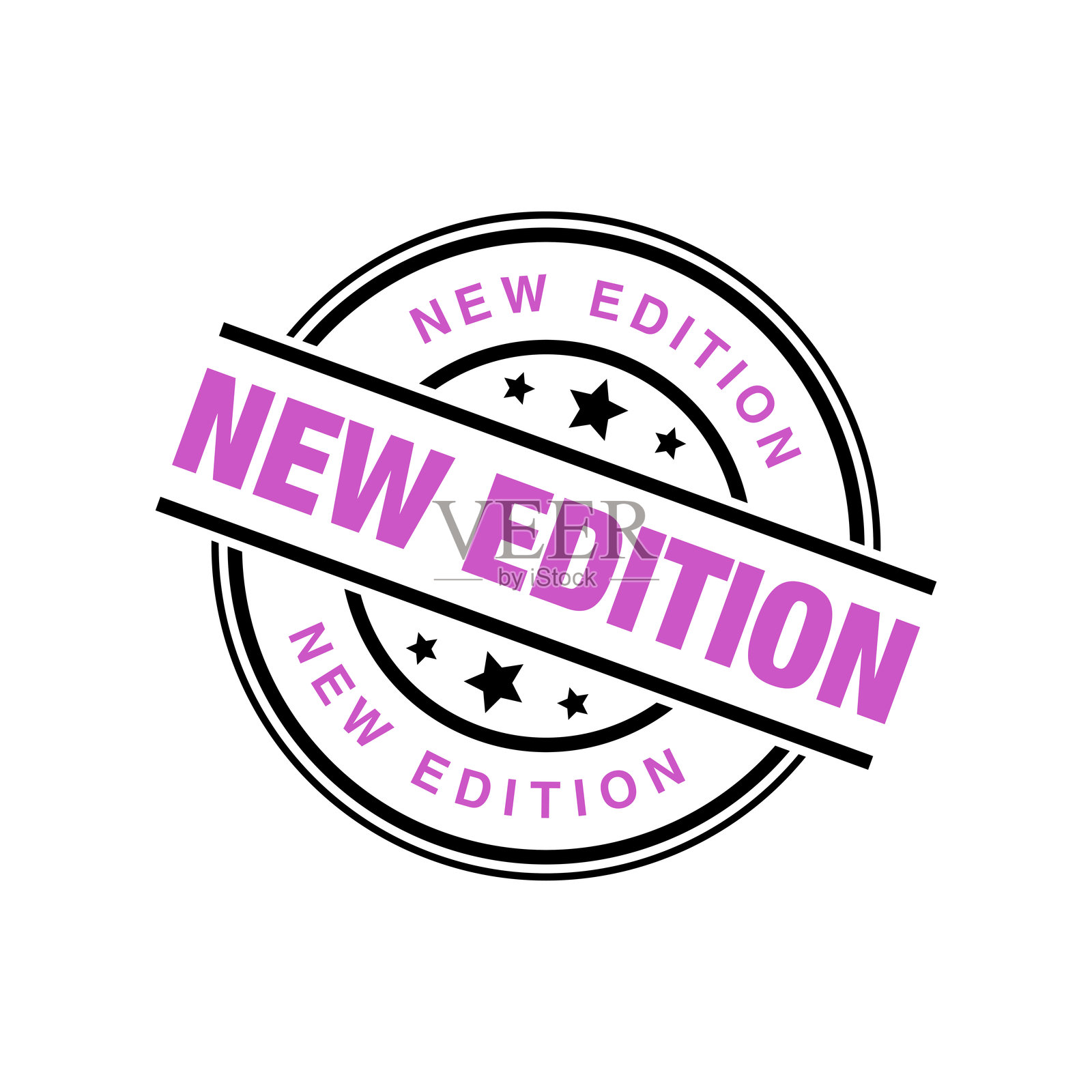 新版本字母橡皮印章模板插画图片素材