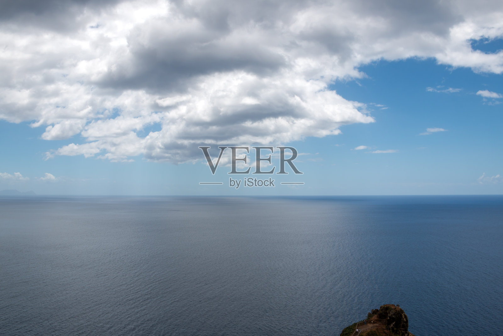 葡萄牙马德拉岛卡尼科的亚特兰大海洋景观照片摄影图片